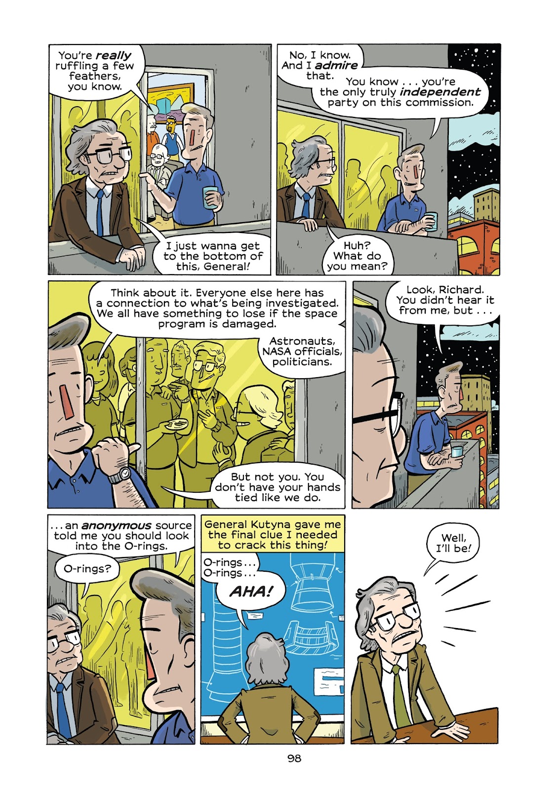 History Comics: The Challenger Disaster: Tragedy in the Skies issue TPB - Page 103