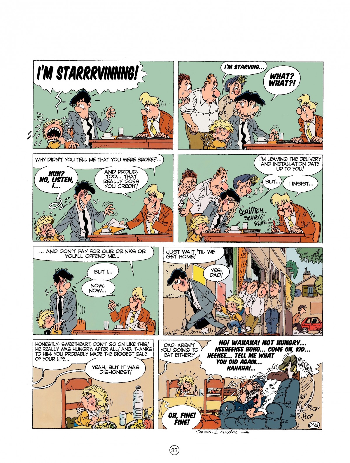 Read online Cedric comic -  Issue #3 - 35