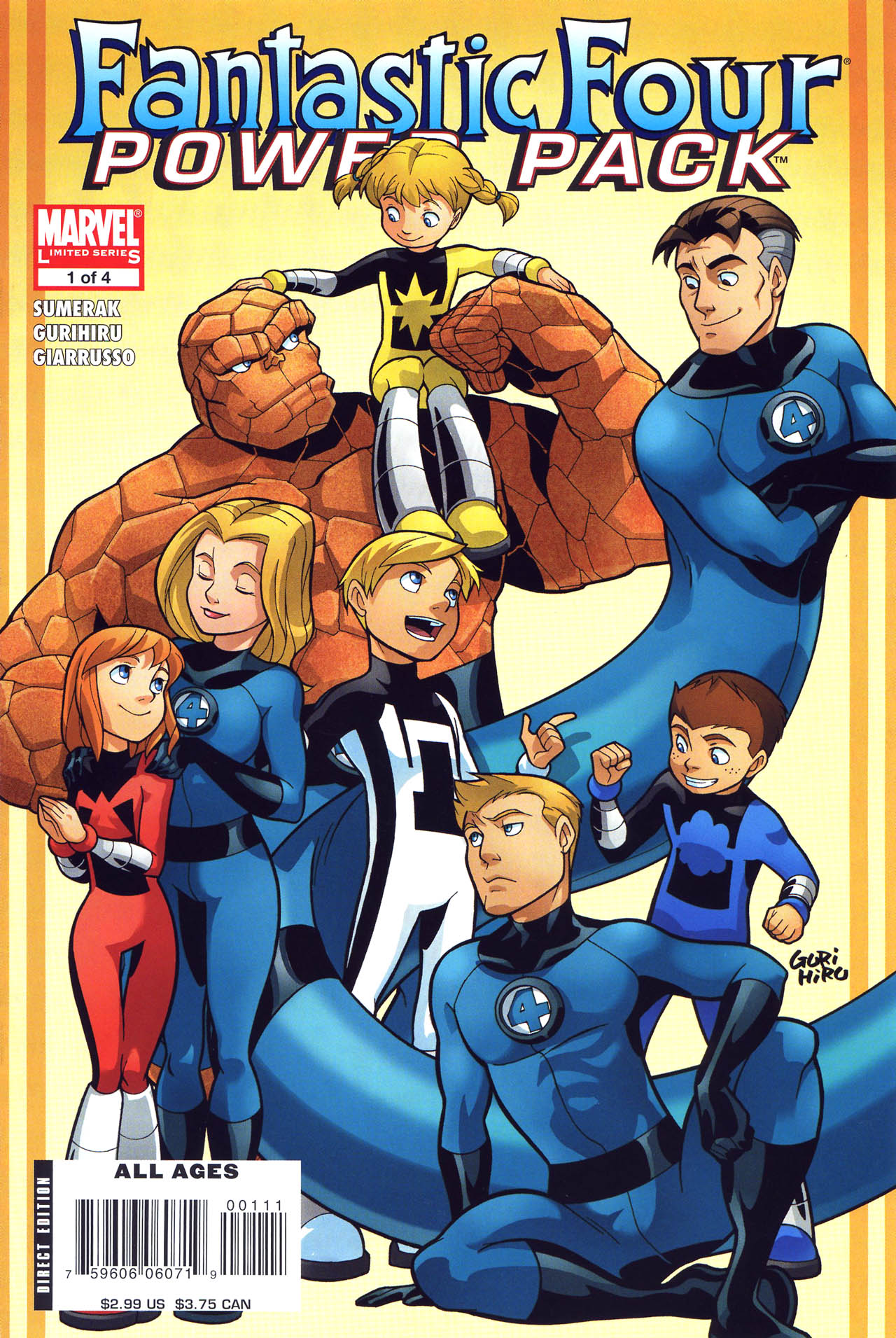 Read online Fantastic Four and Power Pack comic -  Issue #1 - 1