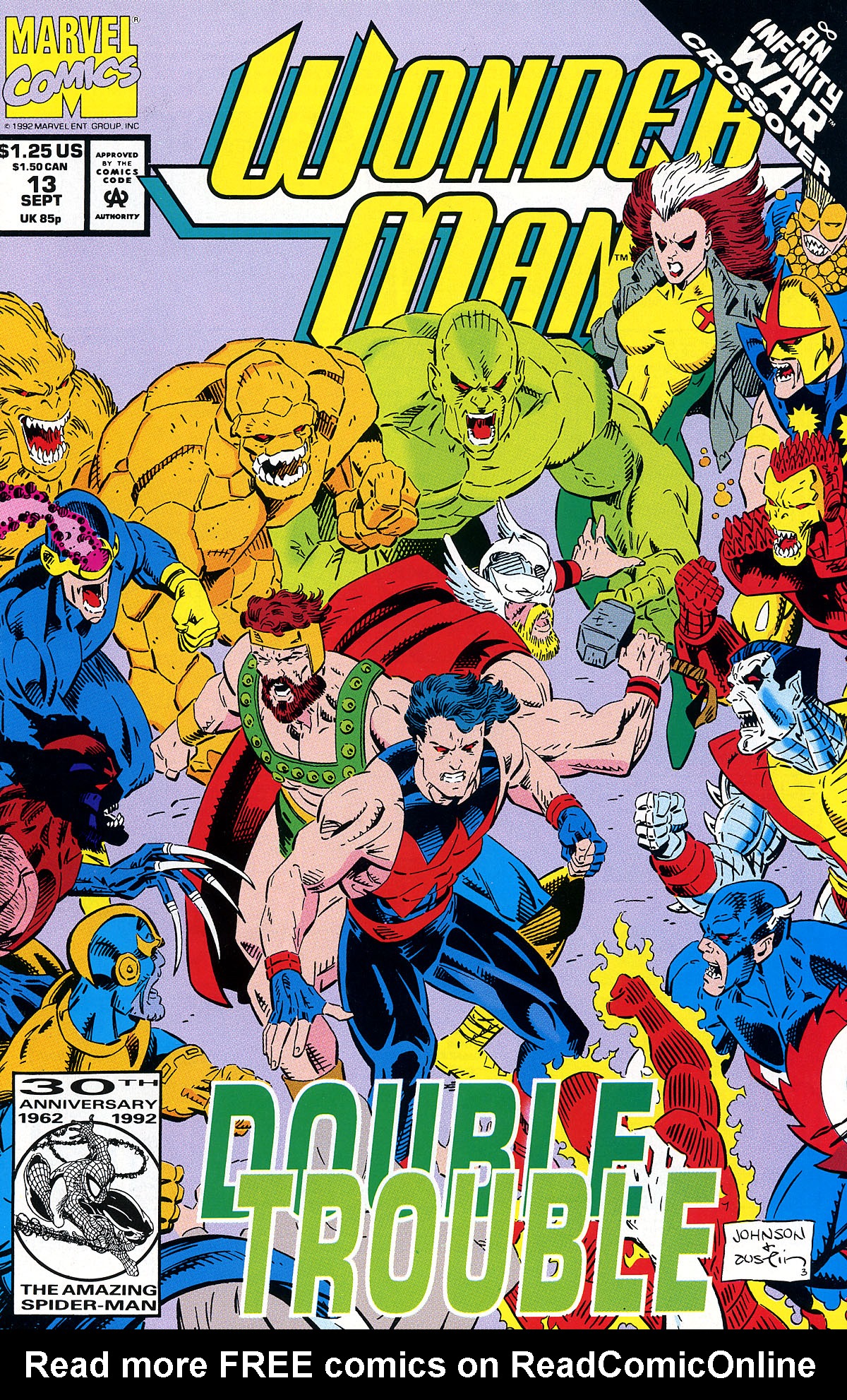 Read online Wonder Man (1991) comic -  Issue #13 - 1
