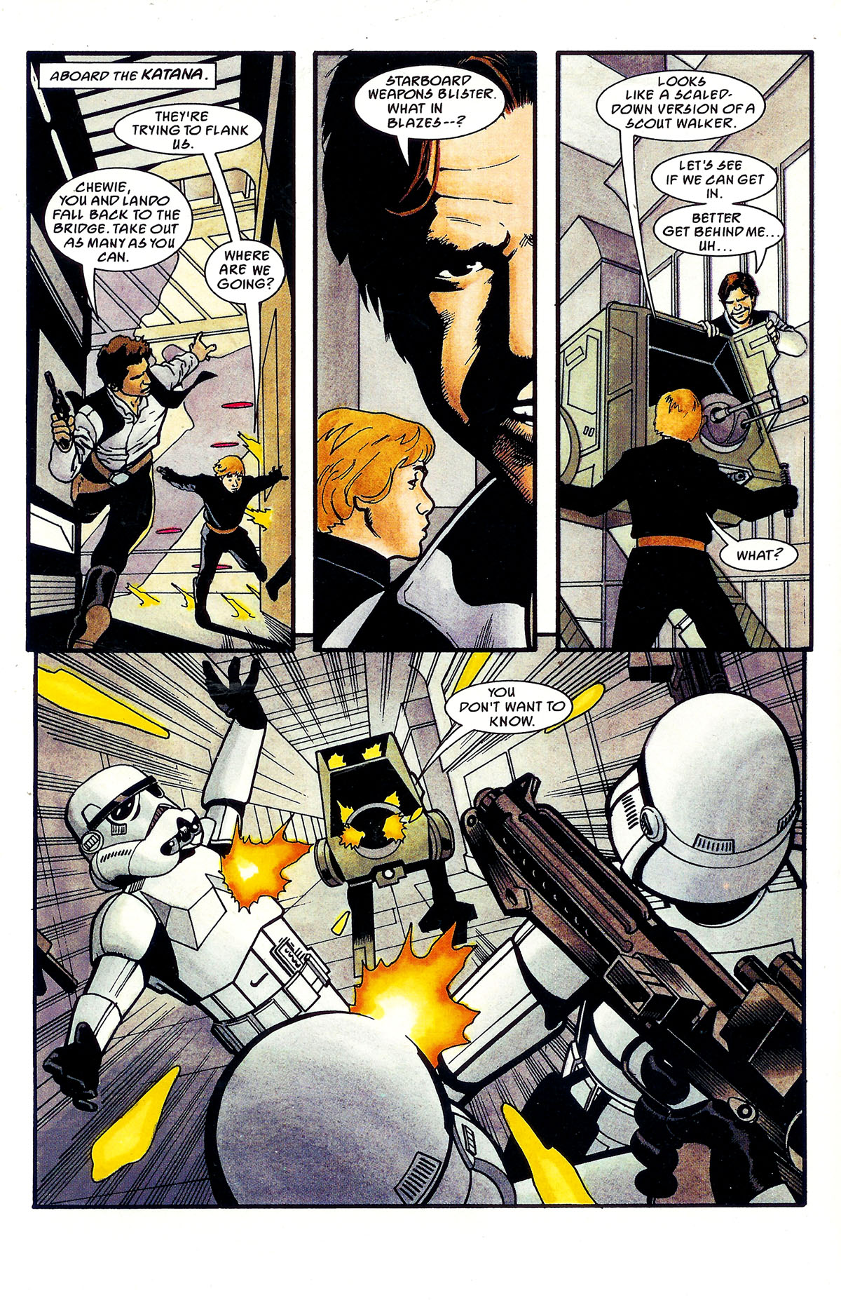 Read online Star Wars: Dark Force Rising comic -  Issue #6 - 18