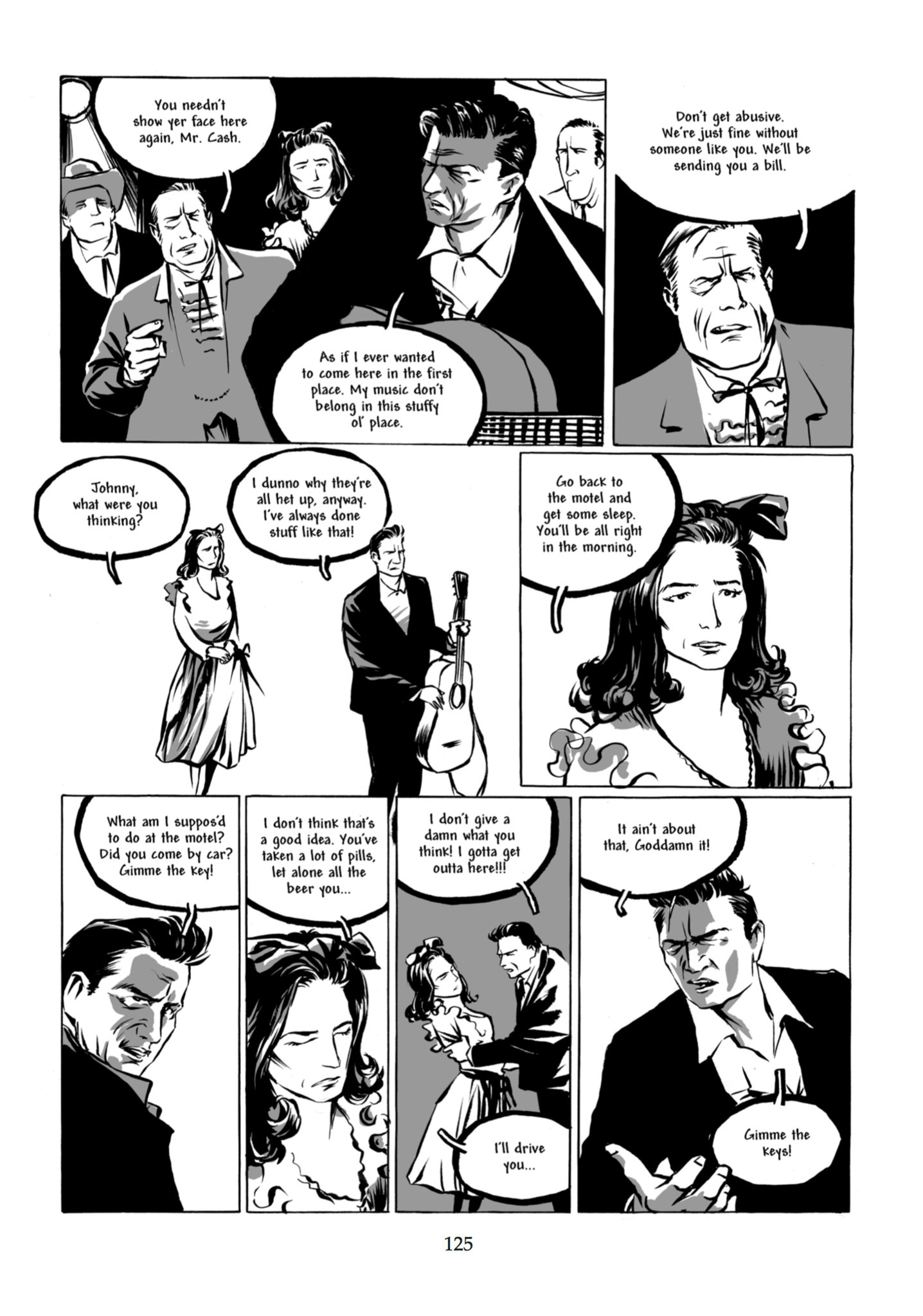Read online Johnny Cash: I See a Darkness comic -  Issue # TPB - 121