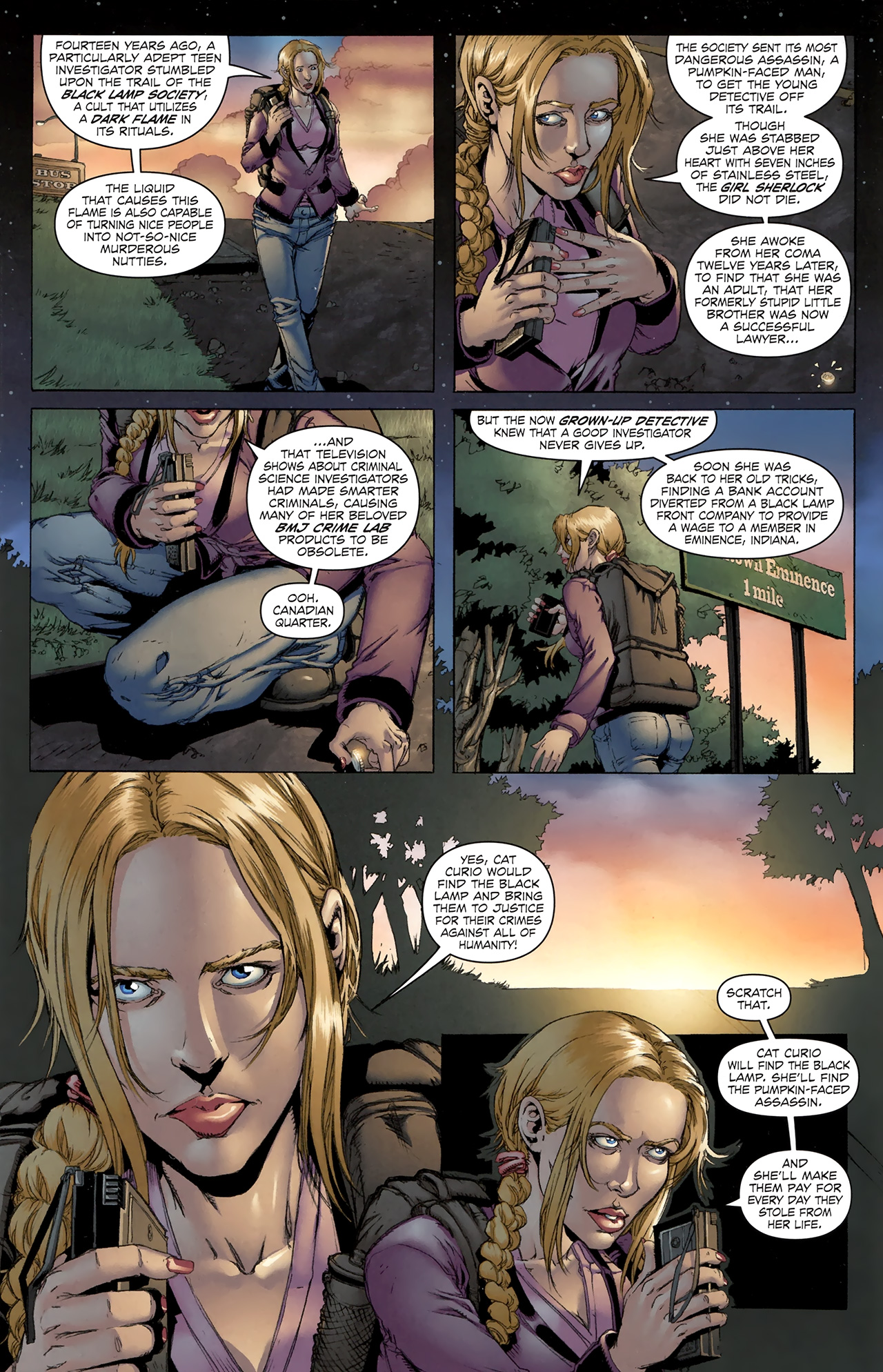 Read online Hack/Slash (2011) comic -  Issue #1 - 9