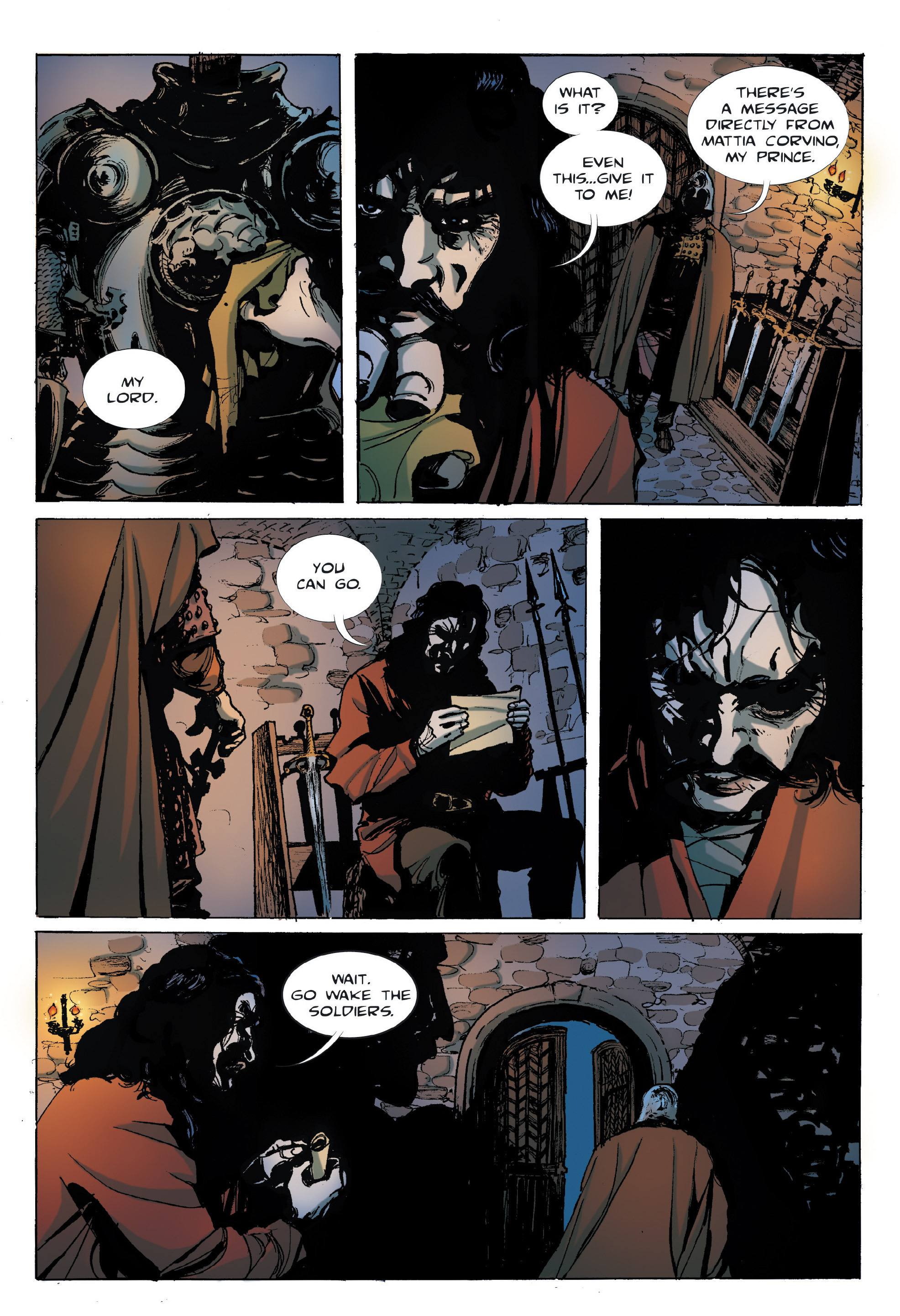 Read online Voivod: The True Story of Vlad the Impaler comic -  Issue # TPB - 44