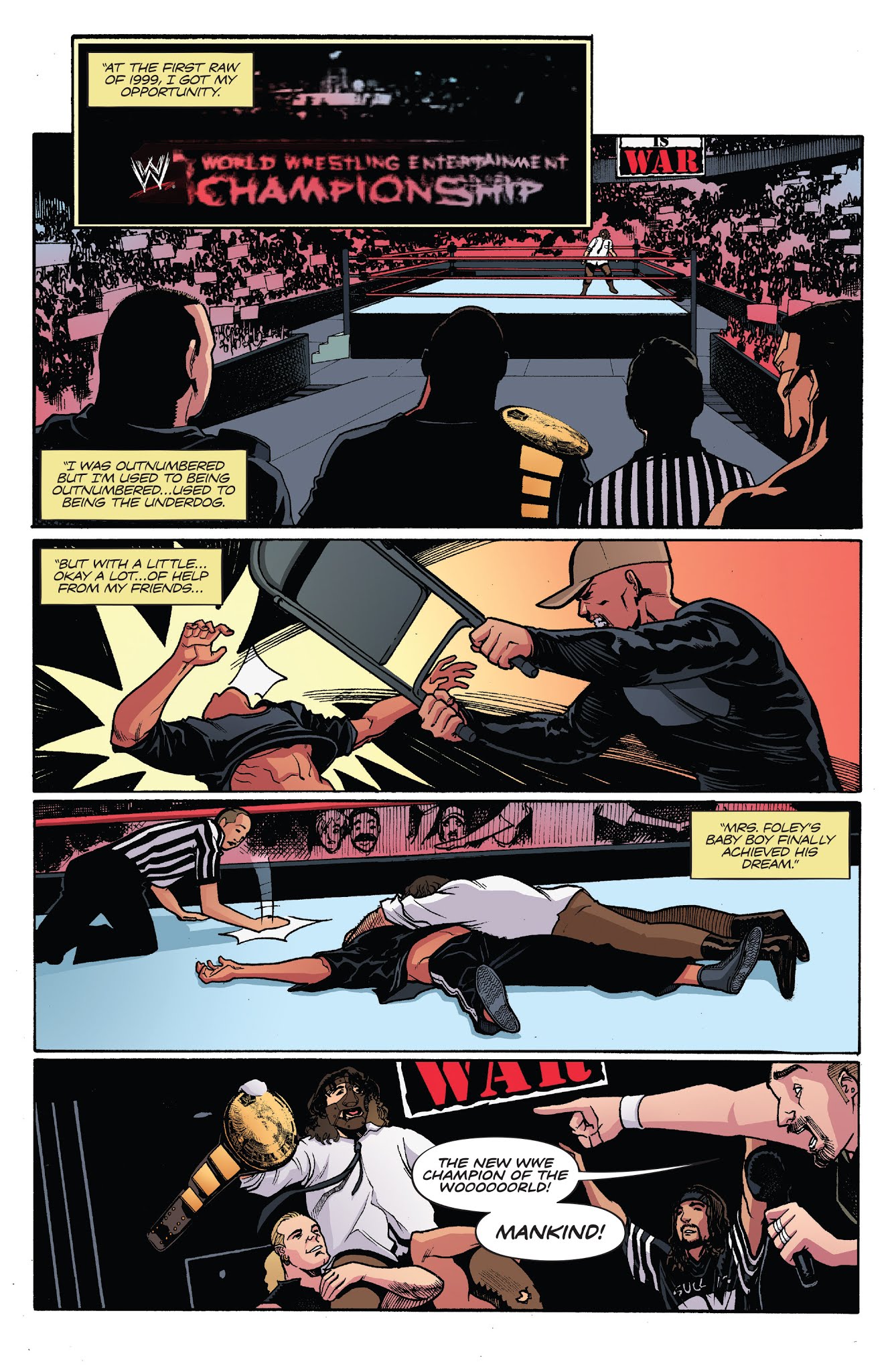 Read online WWE Attitude Era 2018 Special comic -  Issue # Full - 19