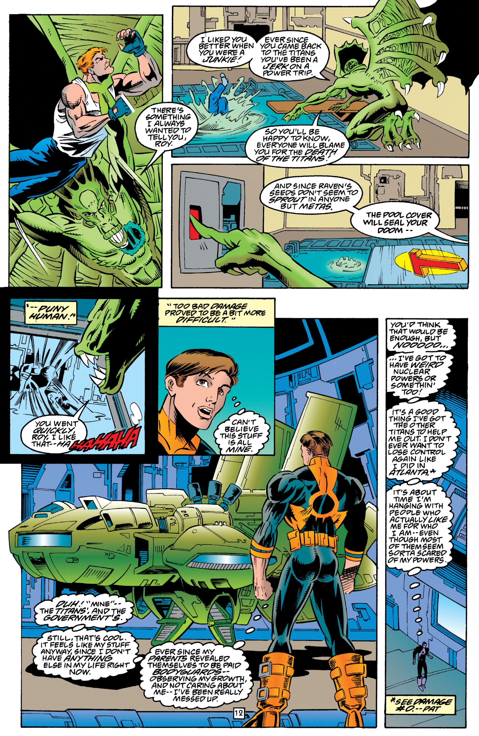 Read online The New Titans (1988) comic -  Issue #115 - 13