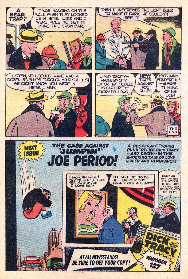 Read online Dick Tracy comic -  Issue #126 - 29
