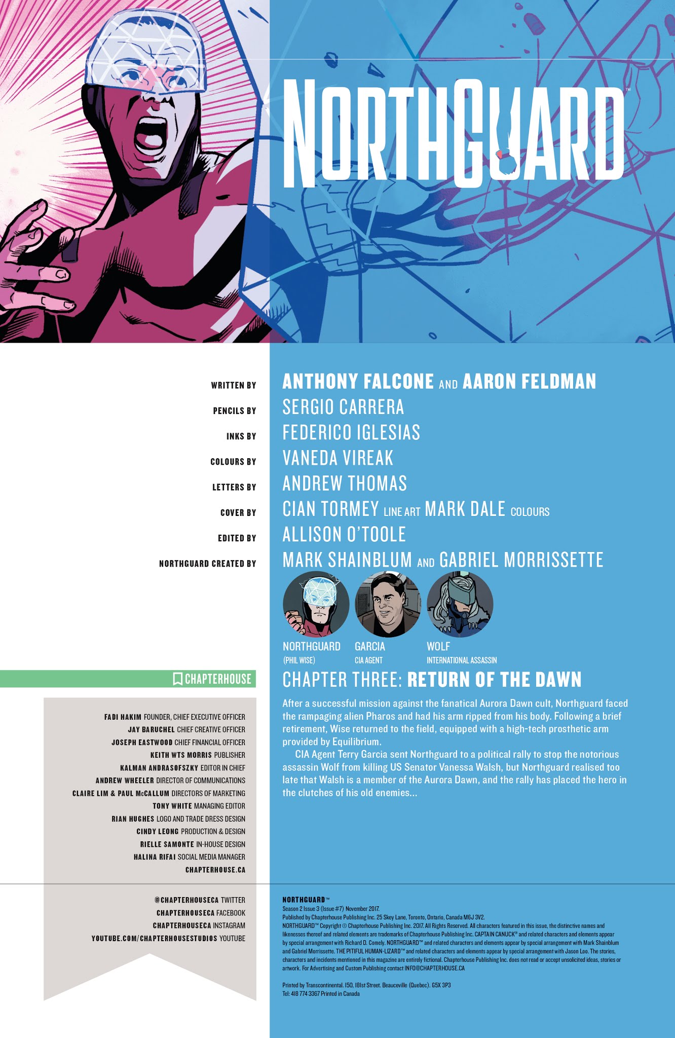 Read online Northguard: Season 2 comic -  Issue #3 - 2