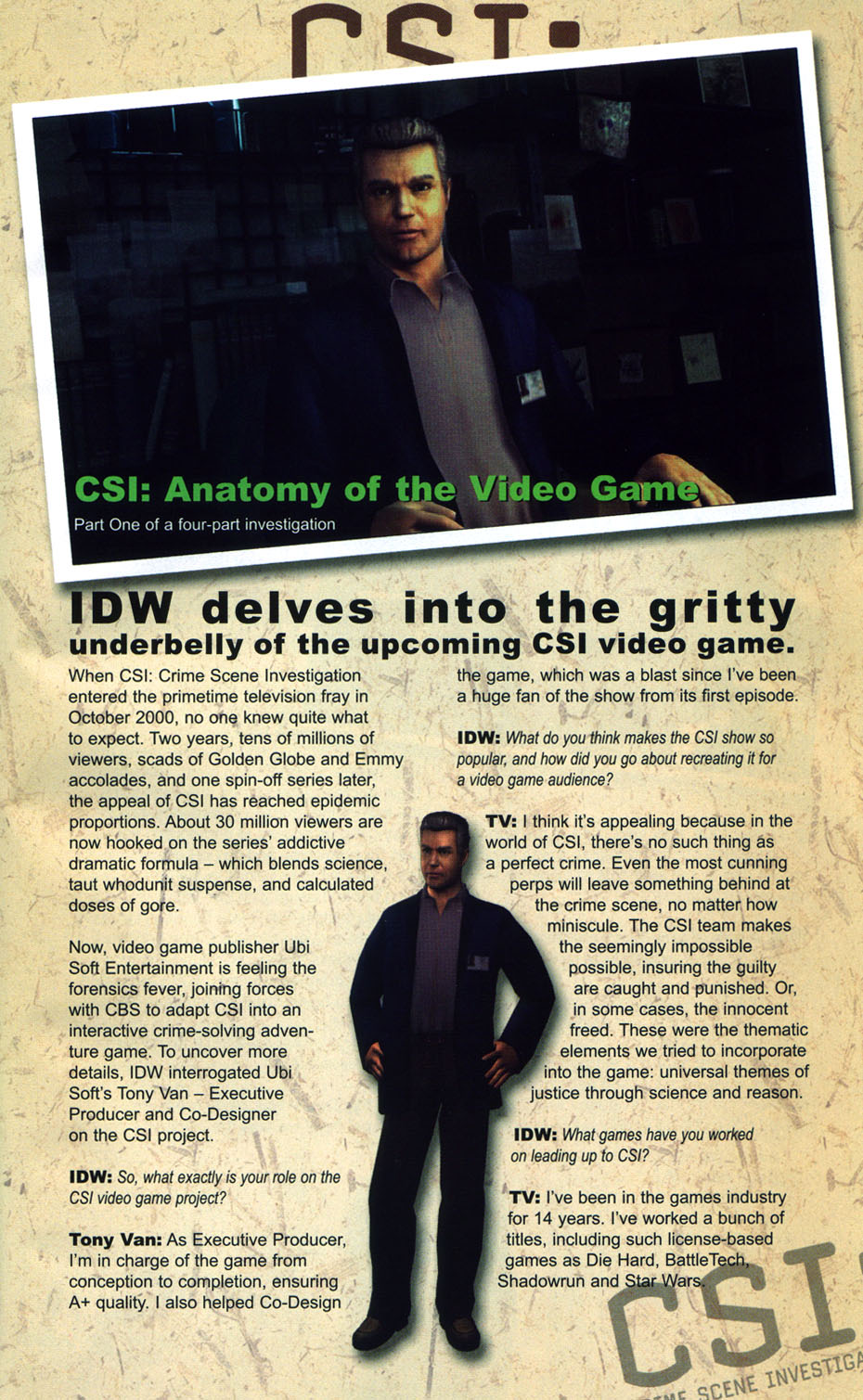 Read online CSI: Crime Scene Investigation comic -  Issue #2 - 28