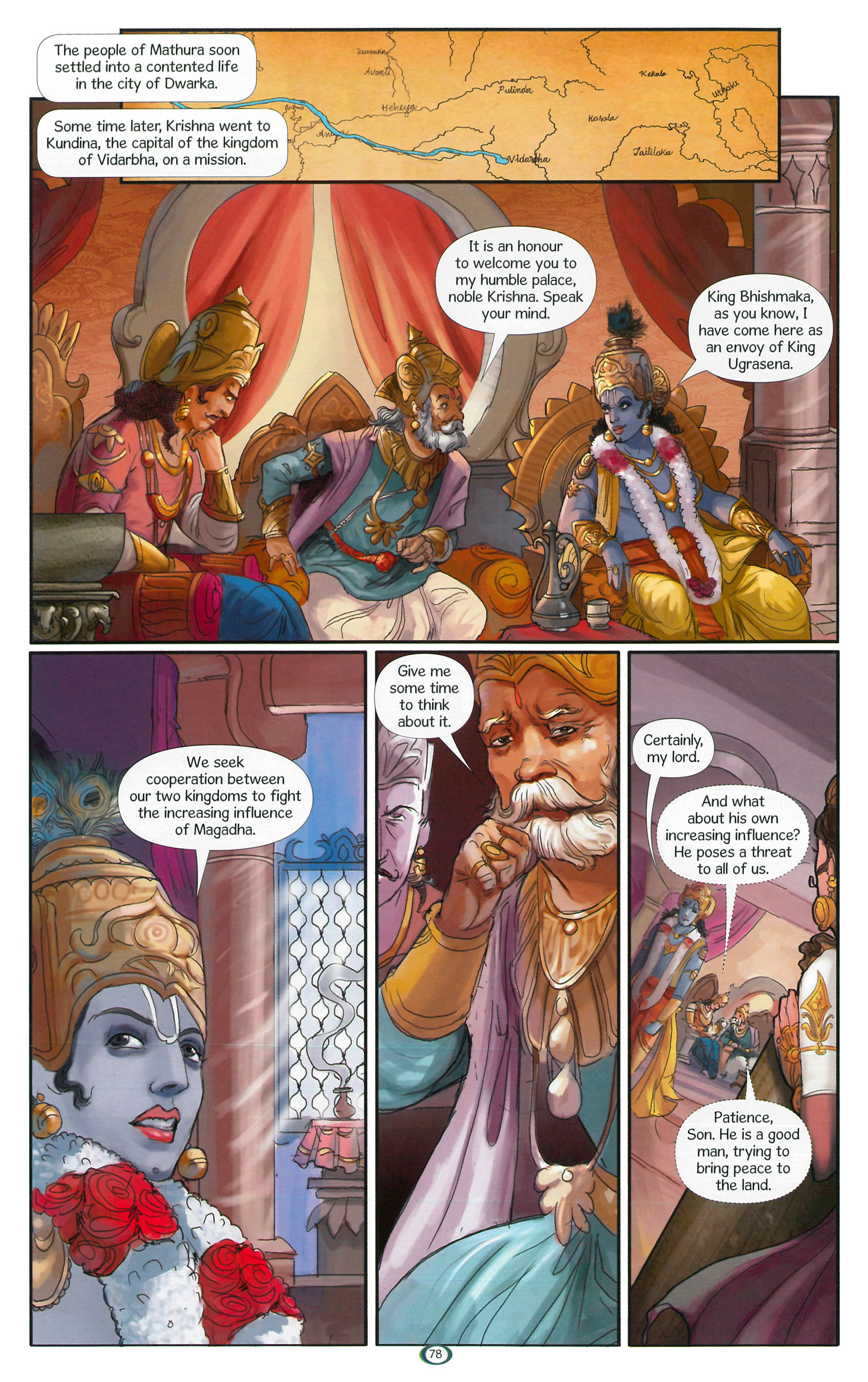 Read online Krishna: Defender of Dharma comic -  Issue # TPB (Part 1) - 80