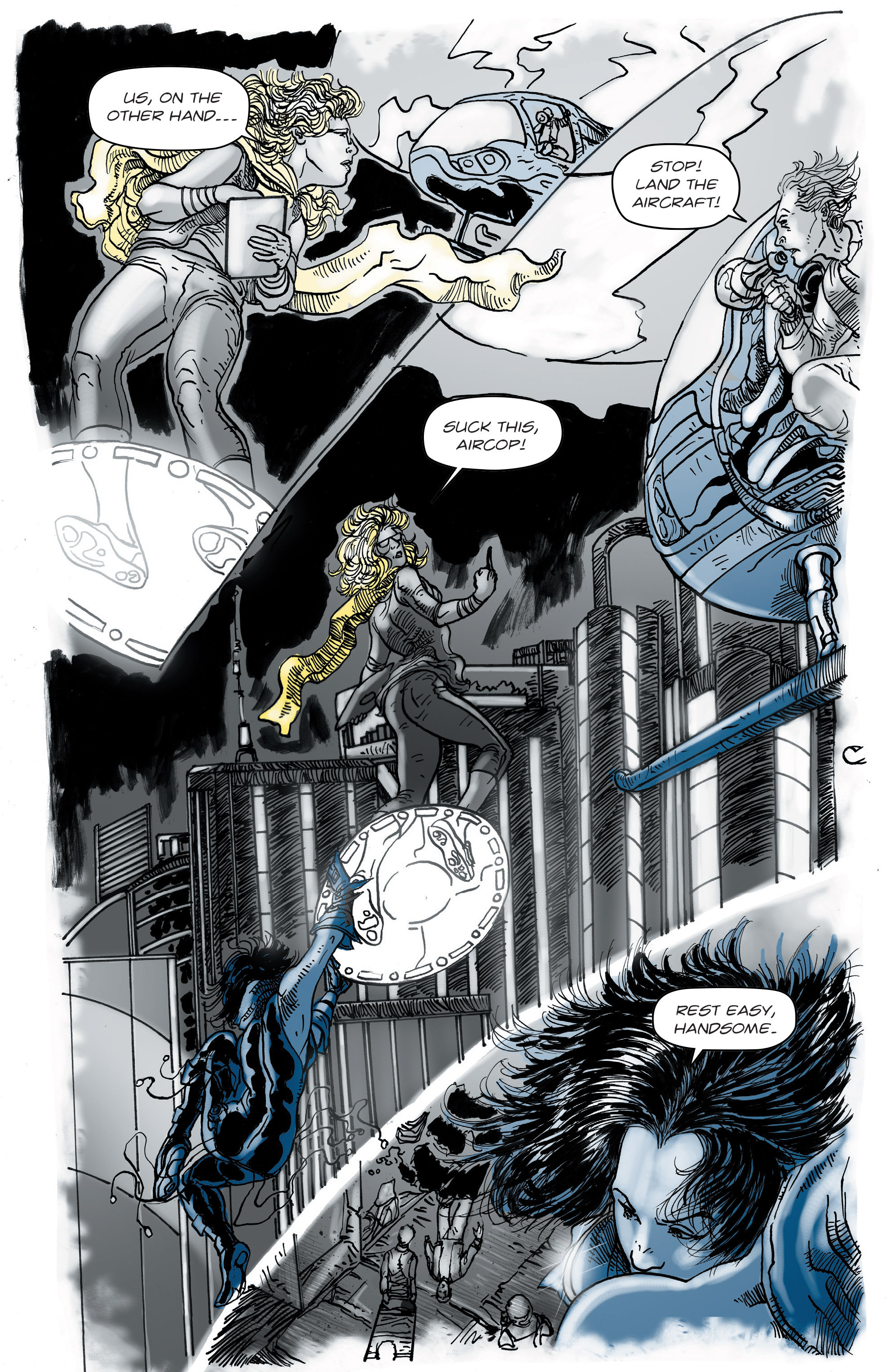 Read online Velica comic -  Issue #6 - 7