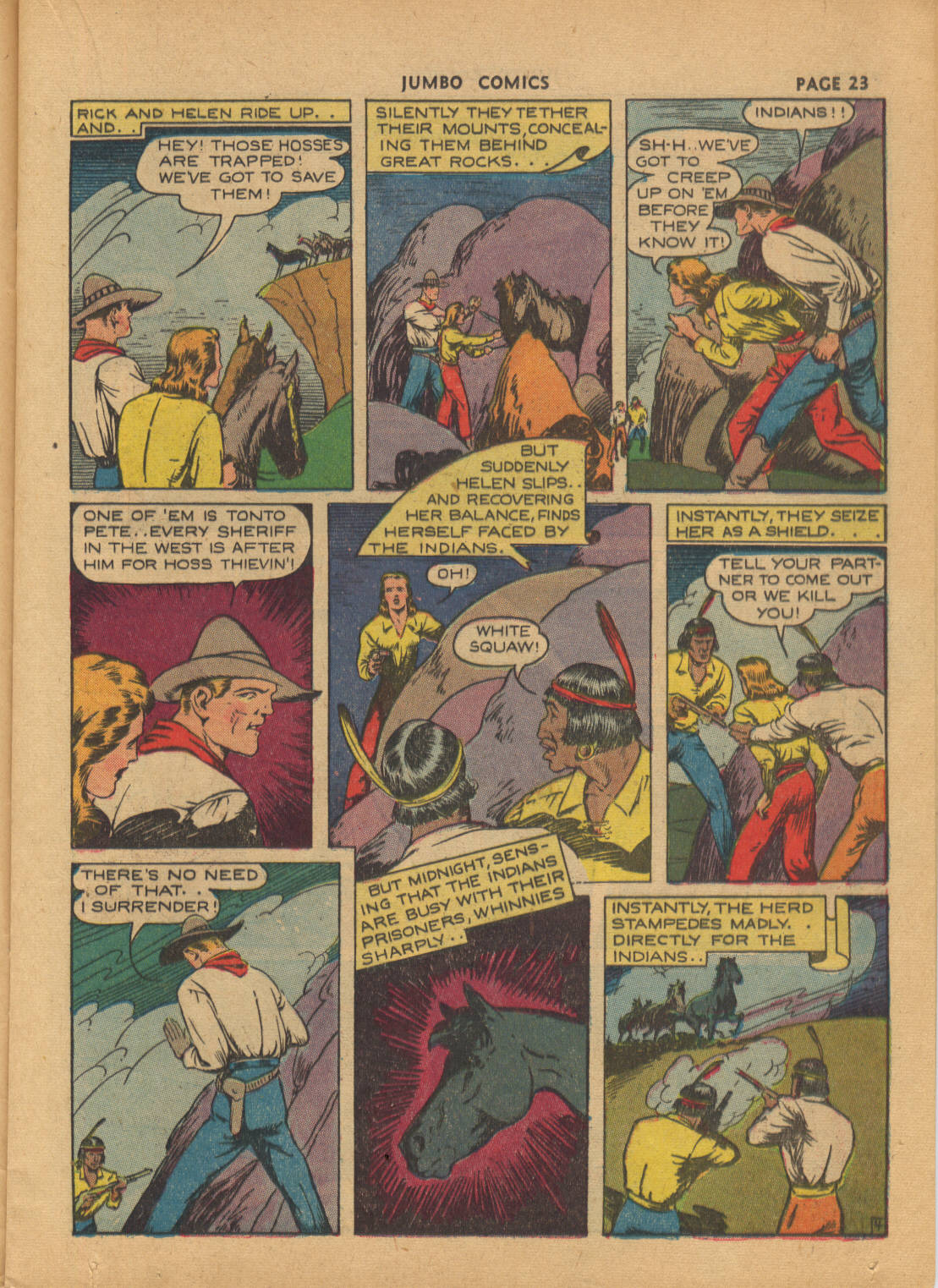Read online Jumbo Comics comic -  Issue #36 - 25