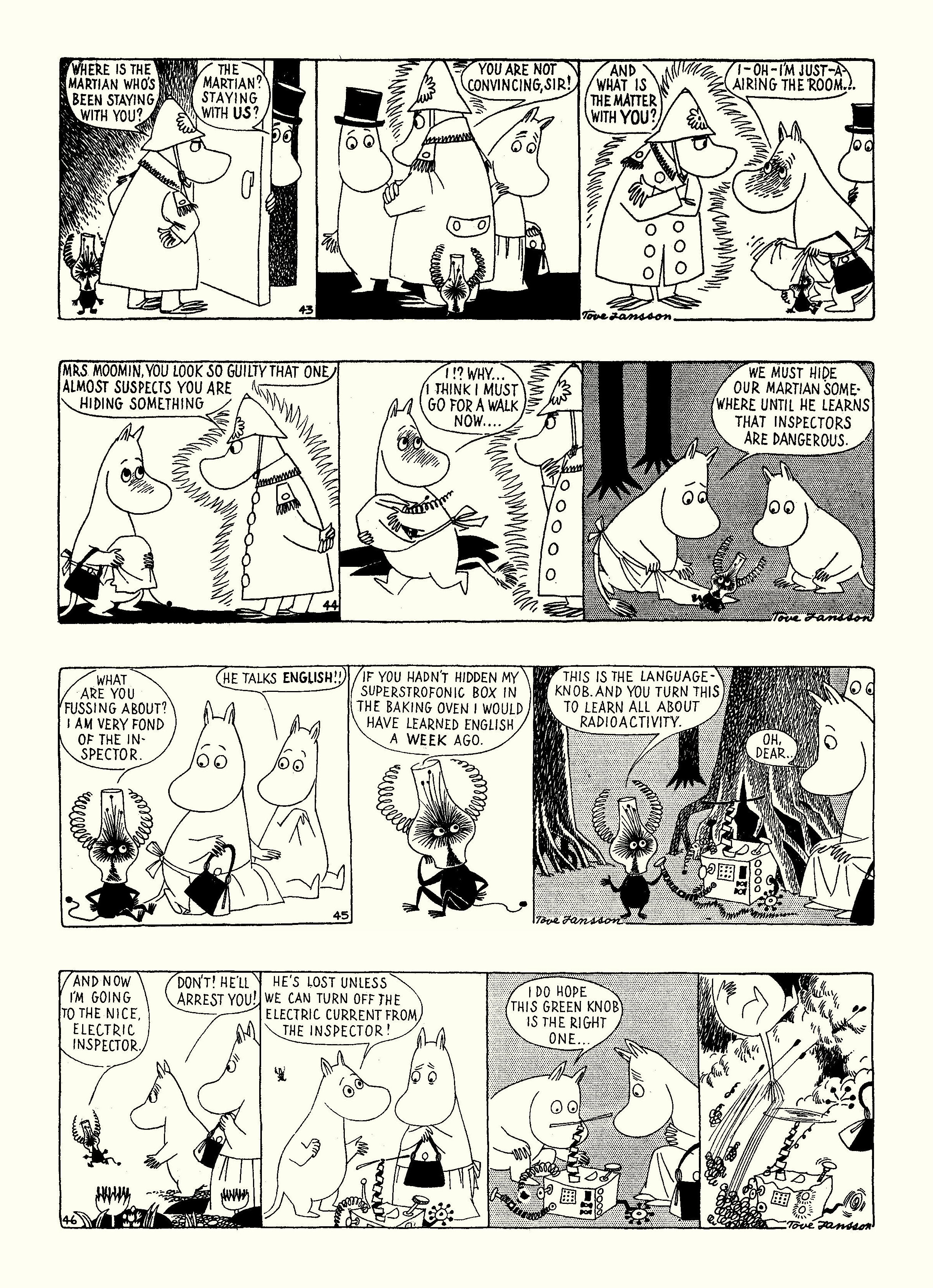 Read online Moomin: The Complete Tove Jansson Comic Strip comic -  Issue # TPB 3 - 48