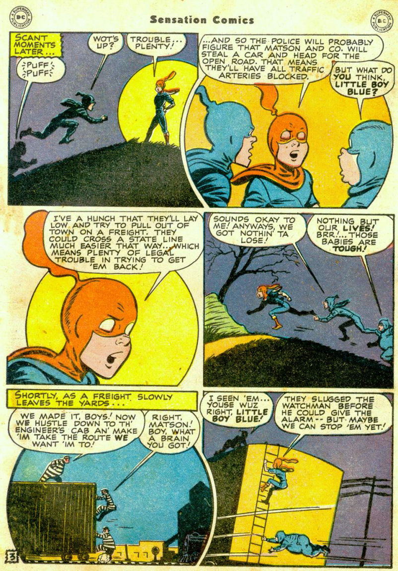 Read online Sensation (Mystery) Comics comic -  Issue #65 - 18