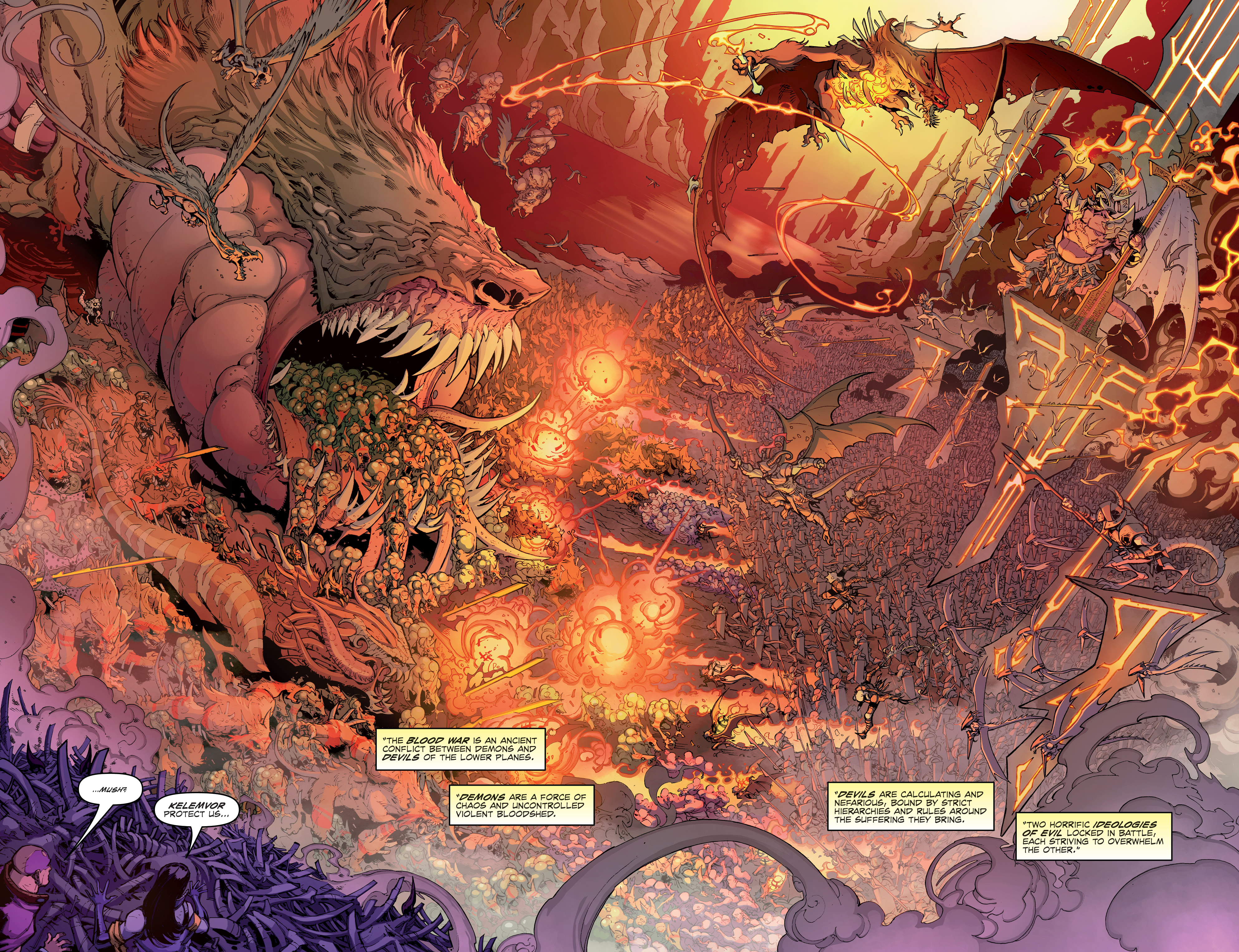 Read online Dungeons & Dragons: Infernal Tides comic -  Issue #4 - 8