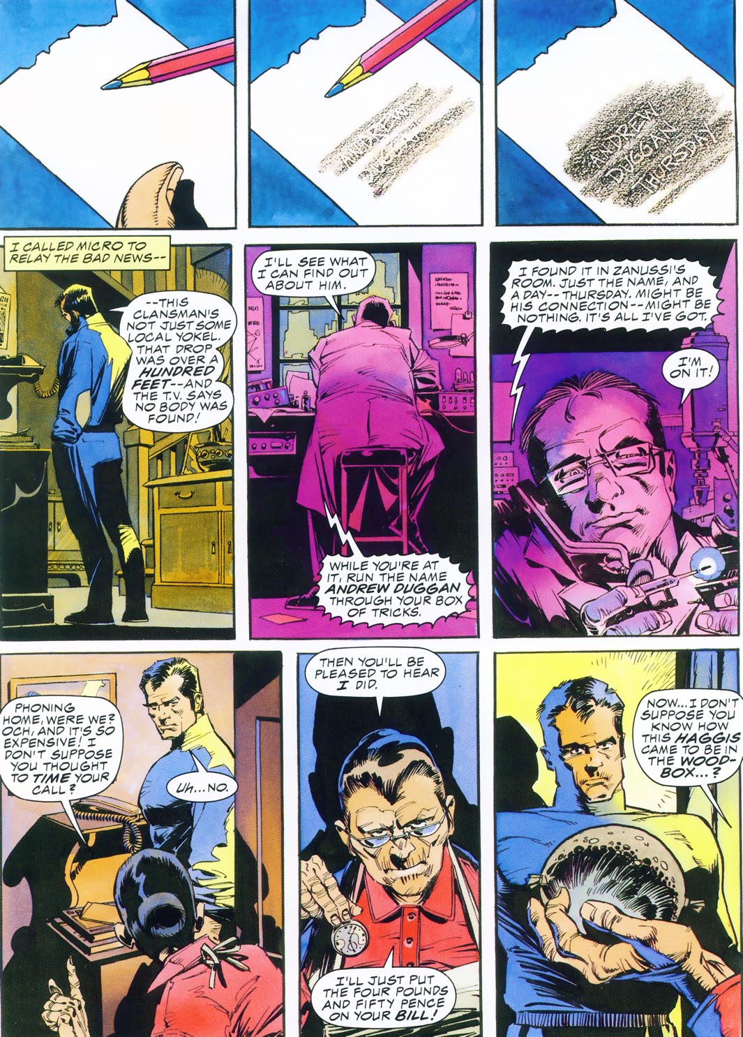 Read online Marvel Graphic Novel comic -  Issue #70 - Punisher - Blood On the Moors - 18