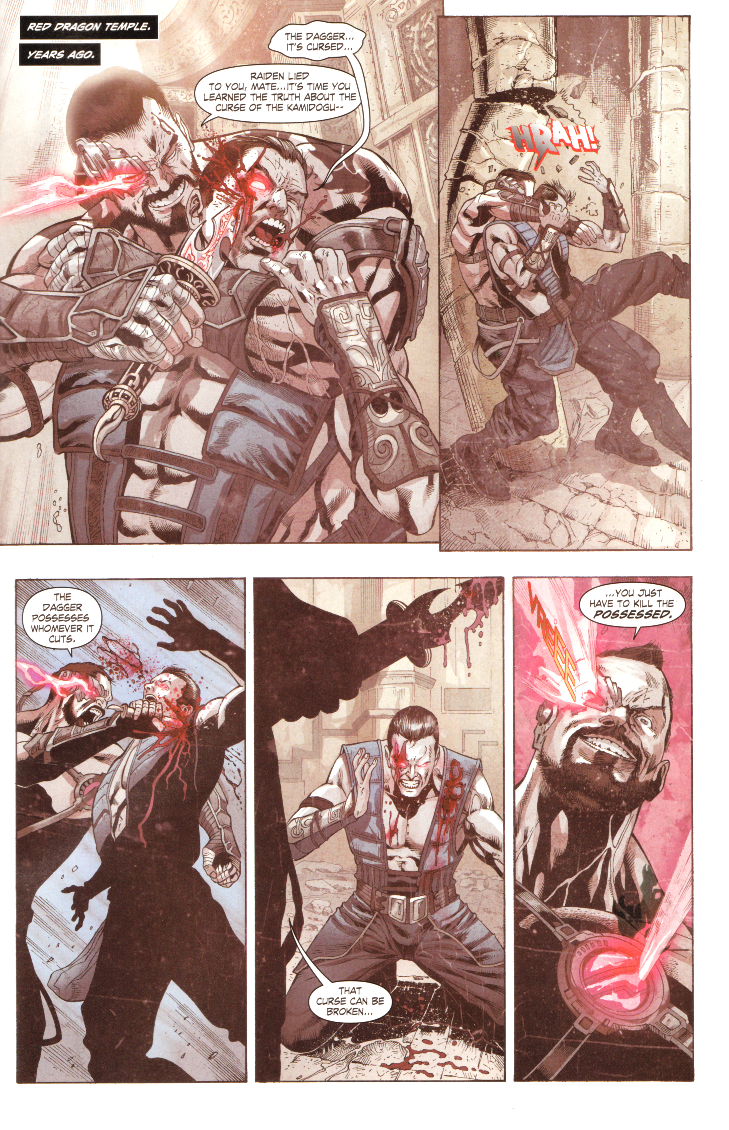 Read online Mortal Kombat X [II] comic -  Issue #3 - 33