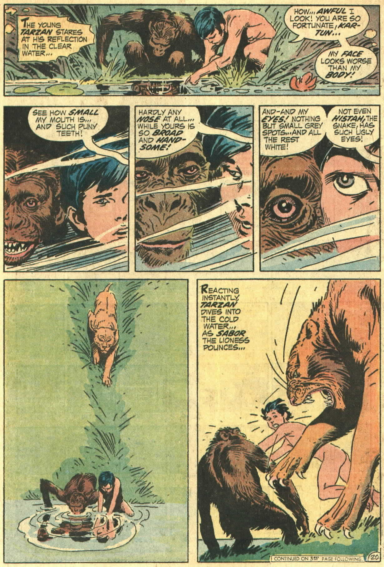 Read online Tarzan (1972) comic -  Issue #207 - 21