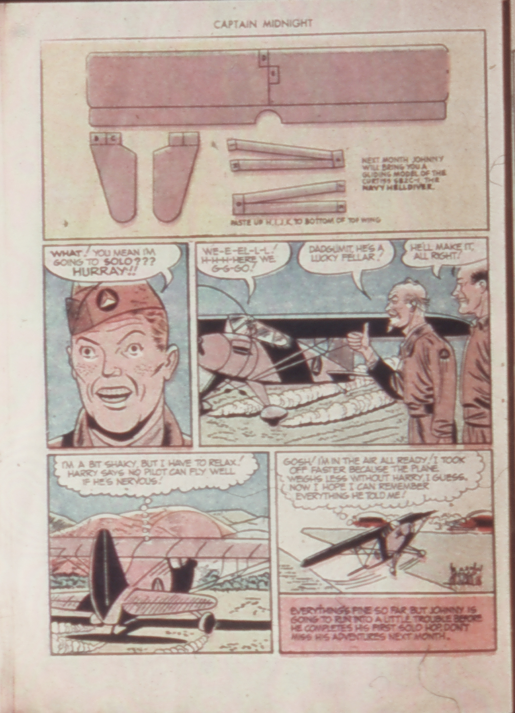 Read online Captain Midnight (1942) comic -  Issue #21 - 26