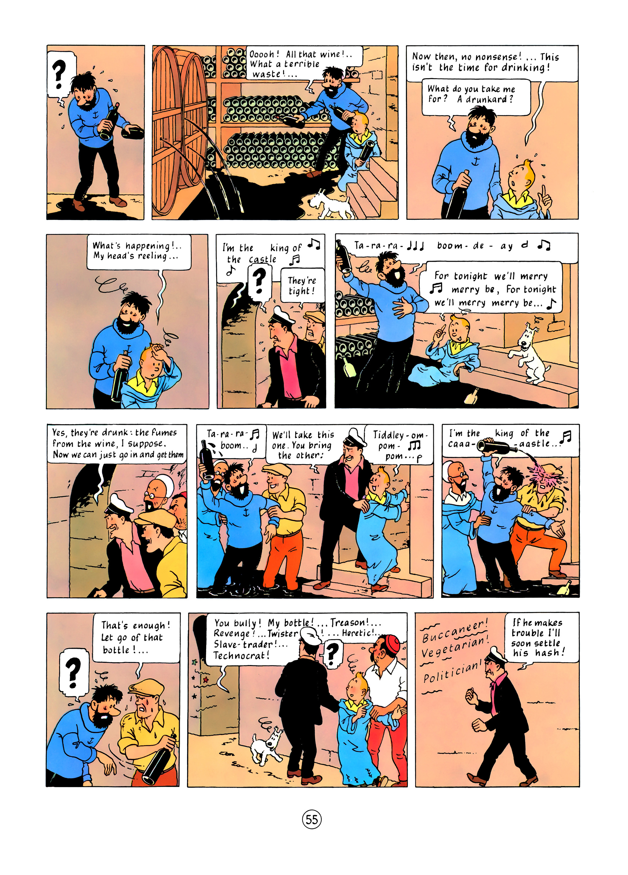Read online The Adventures of Tintin comic -  Issue #9 - 58
