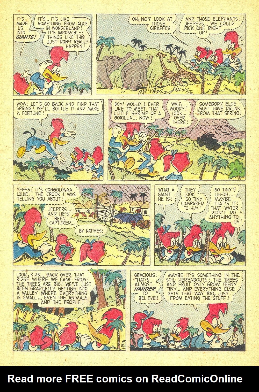 Read online Walter Lantz Woody Woodpecker (1952) comic -  Issue #53 - 13