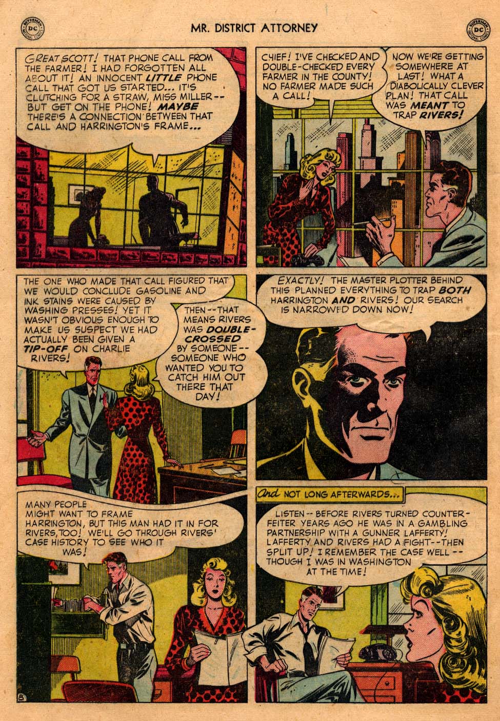 Read online Mr. District Attorney comic -  Issue #17 - 46