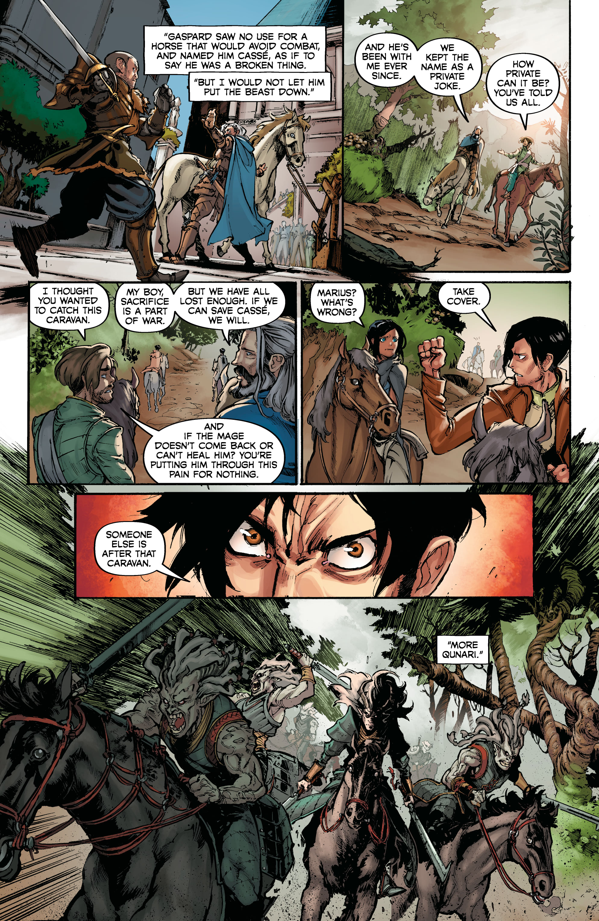 Read online Dragon Age: Blue Wraith comic -  Issue #3 - 8