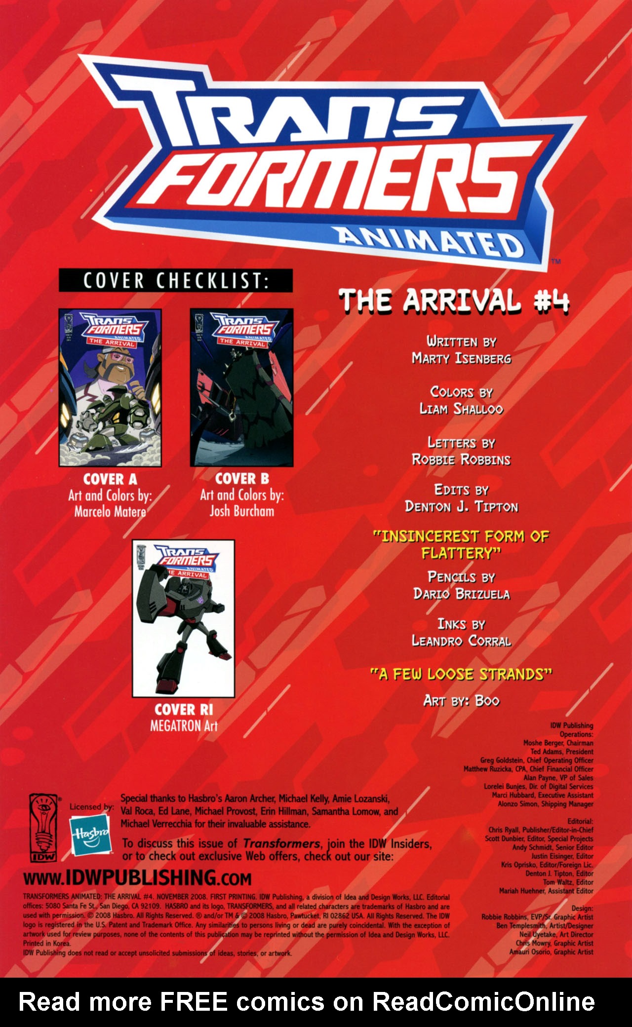 Read online Transformers Animated: The Arrival comic -  Issue #4 - 3