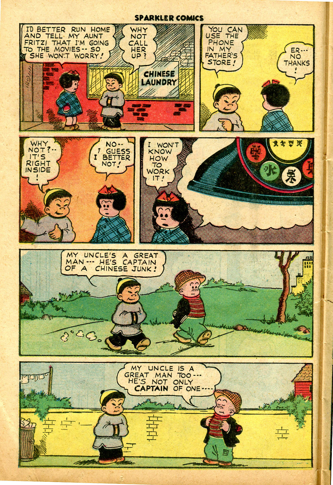 Read online Sparkler Comics comic -  Issue #35 - 18