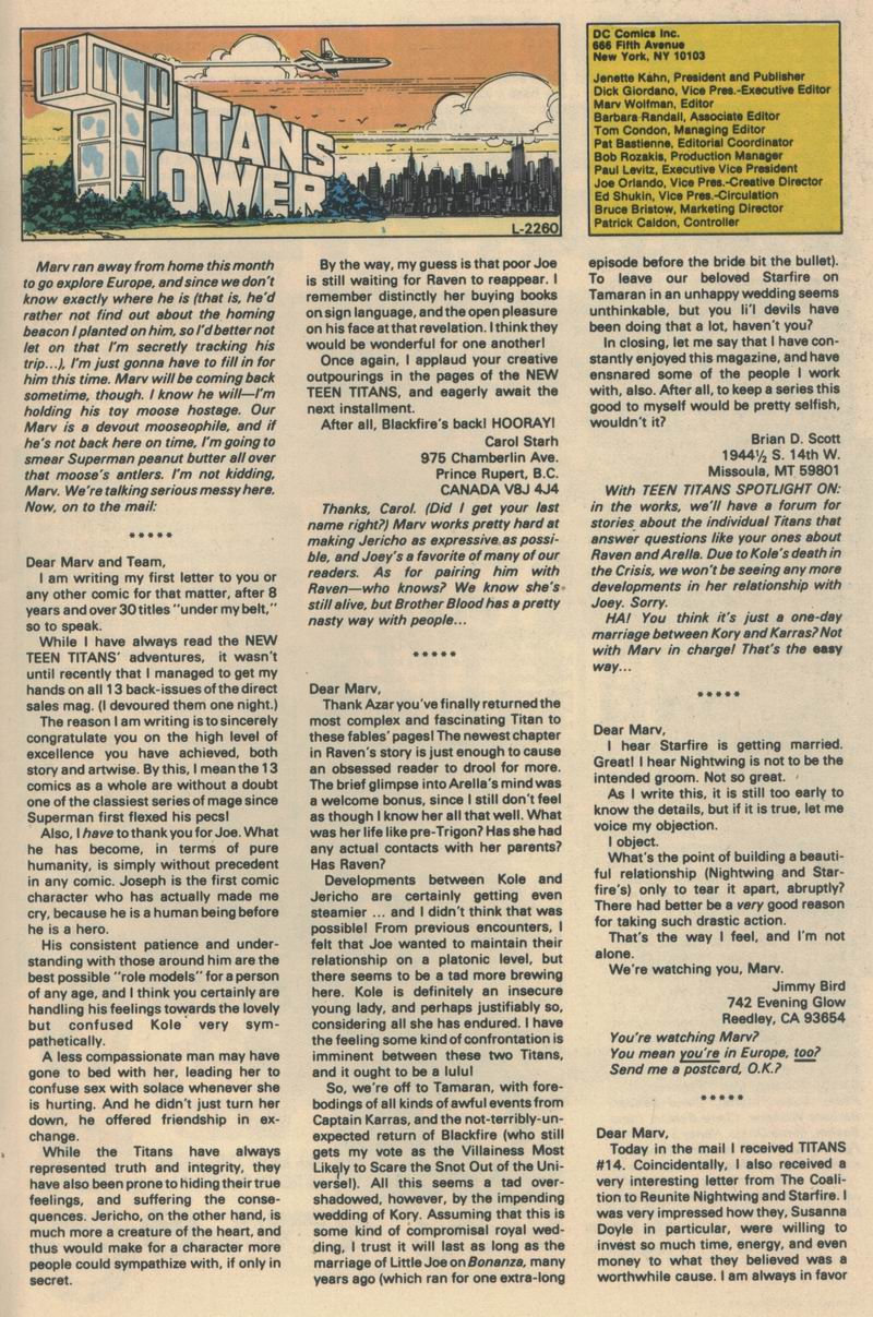 Read online Tales of the Teen Titans comic -  Issue #77 - 30