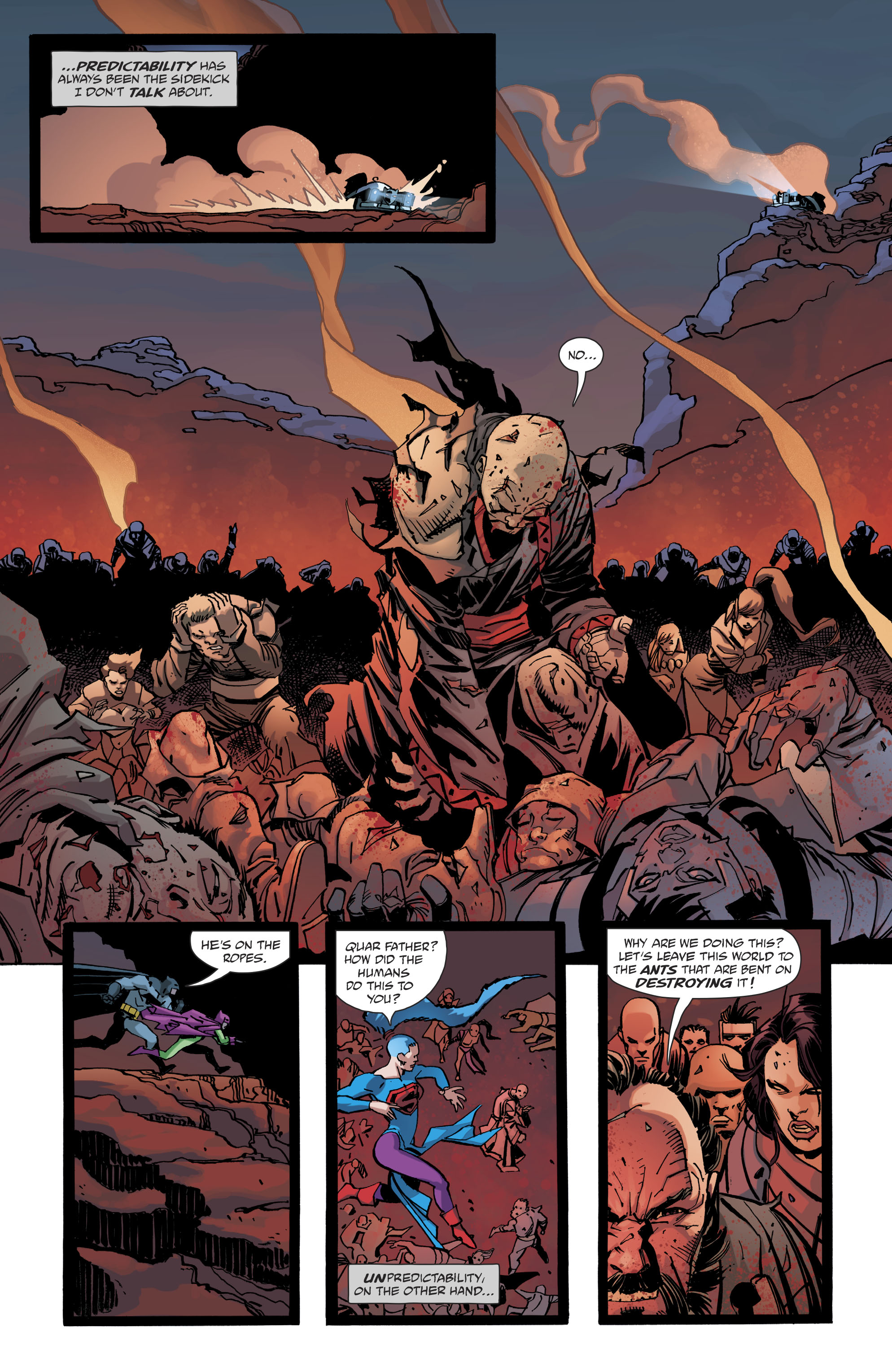 Read online Dark Knight III: The Master Race comic -  Issue #9 - 18