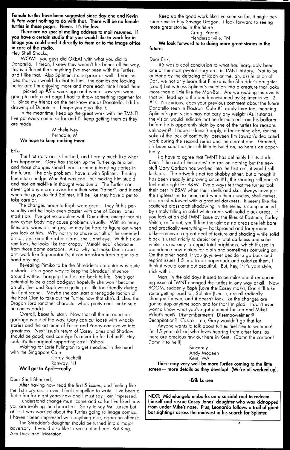 Read online Teenage Mutant Ninja Turtles (1996) comic -  Issue #7 - 25