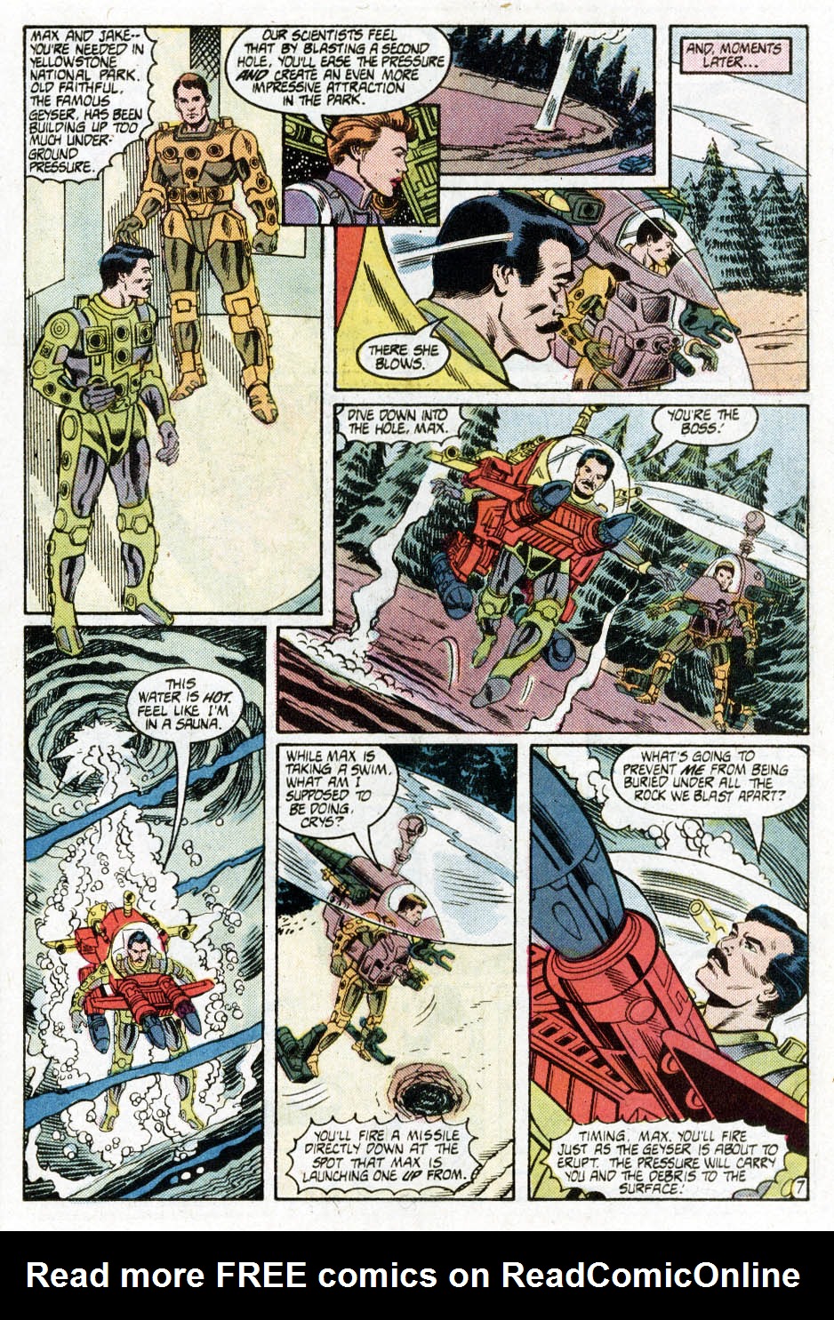 Read online Centurions comic -  Issue #4 - 8