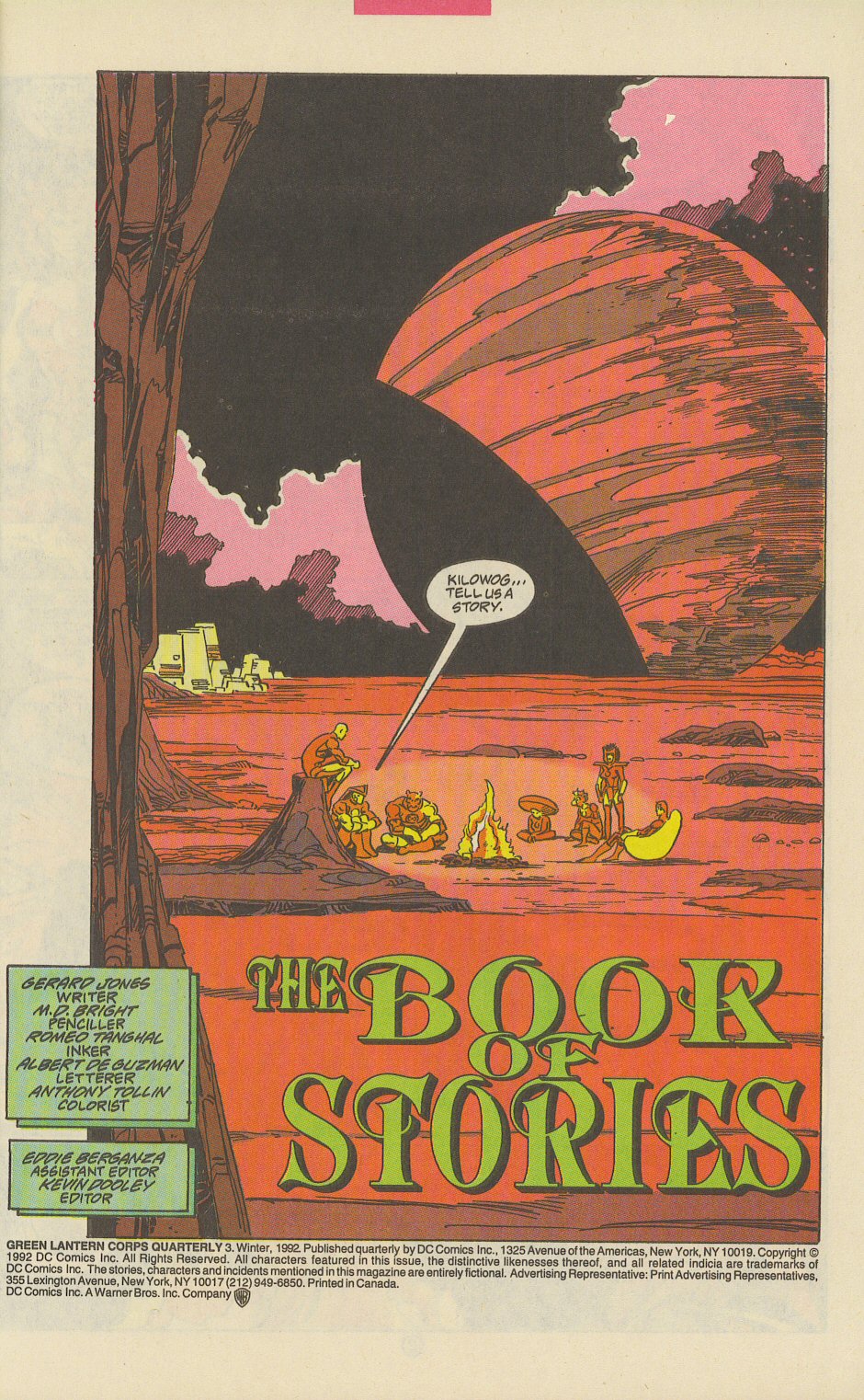 Read online Green Lantern Corps Quarterly comic -  Issue #3 - 2