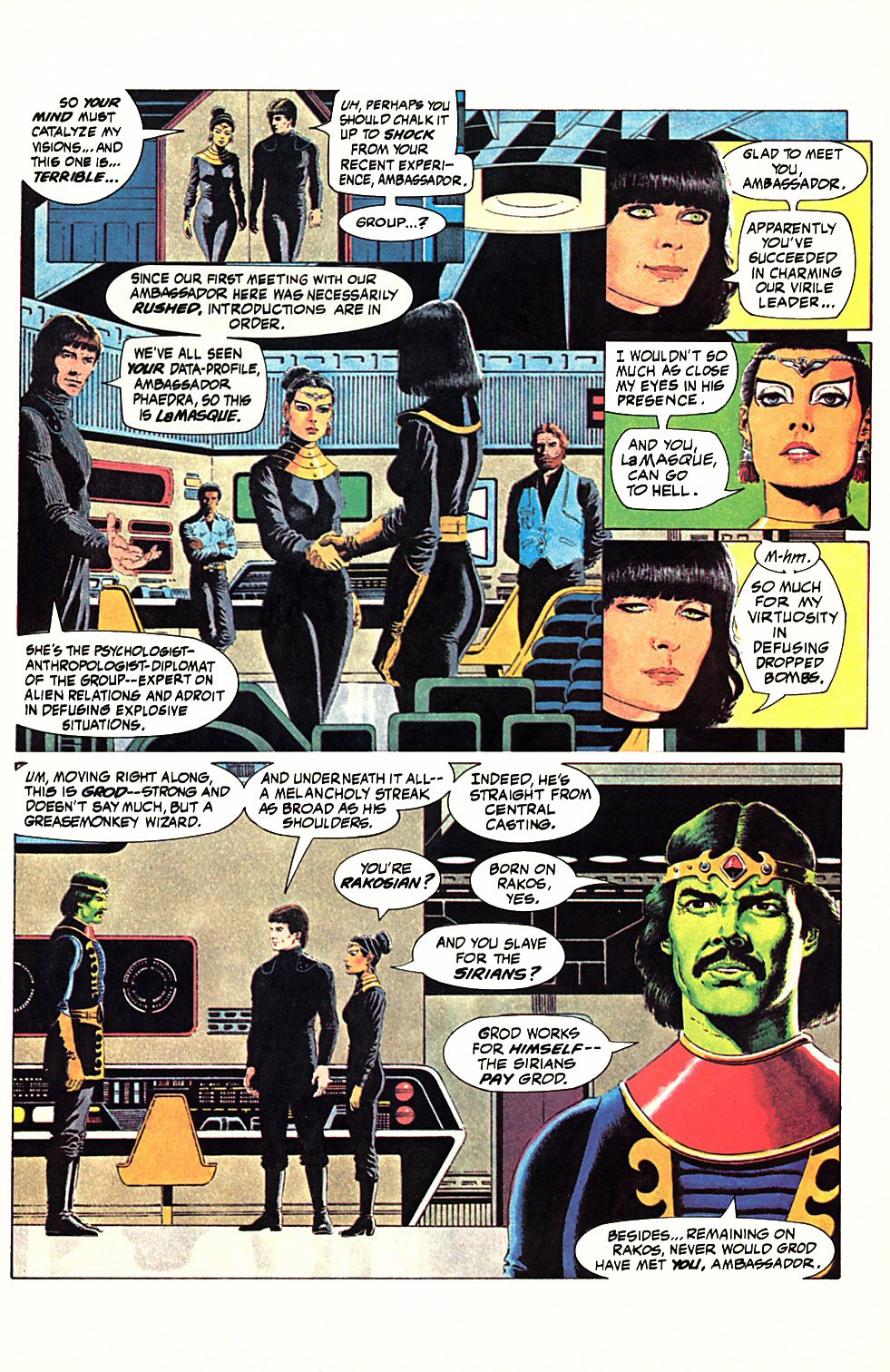 Read online Six From Sirius comic -  Issue #1 - 24