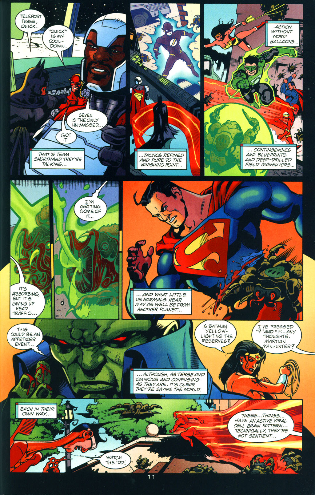 Read online JLA: Welcome to the Working Week comic -  Issue # Full - 13