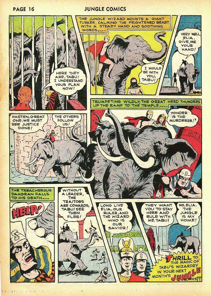 Read online Jungle Comics comic -  Issue #25 - 18