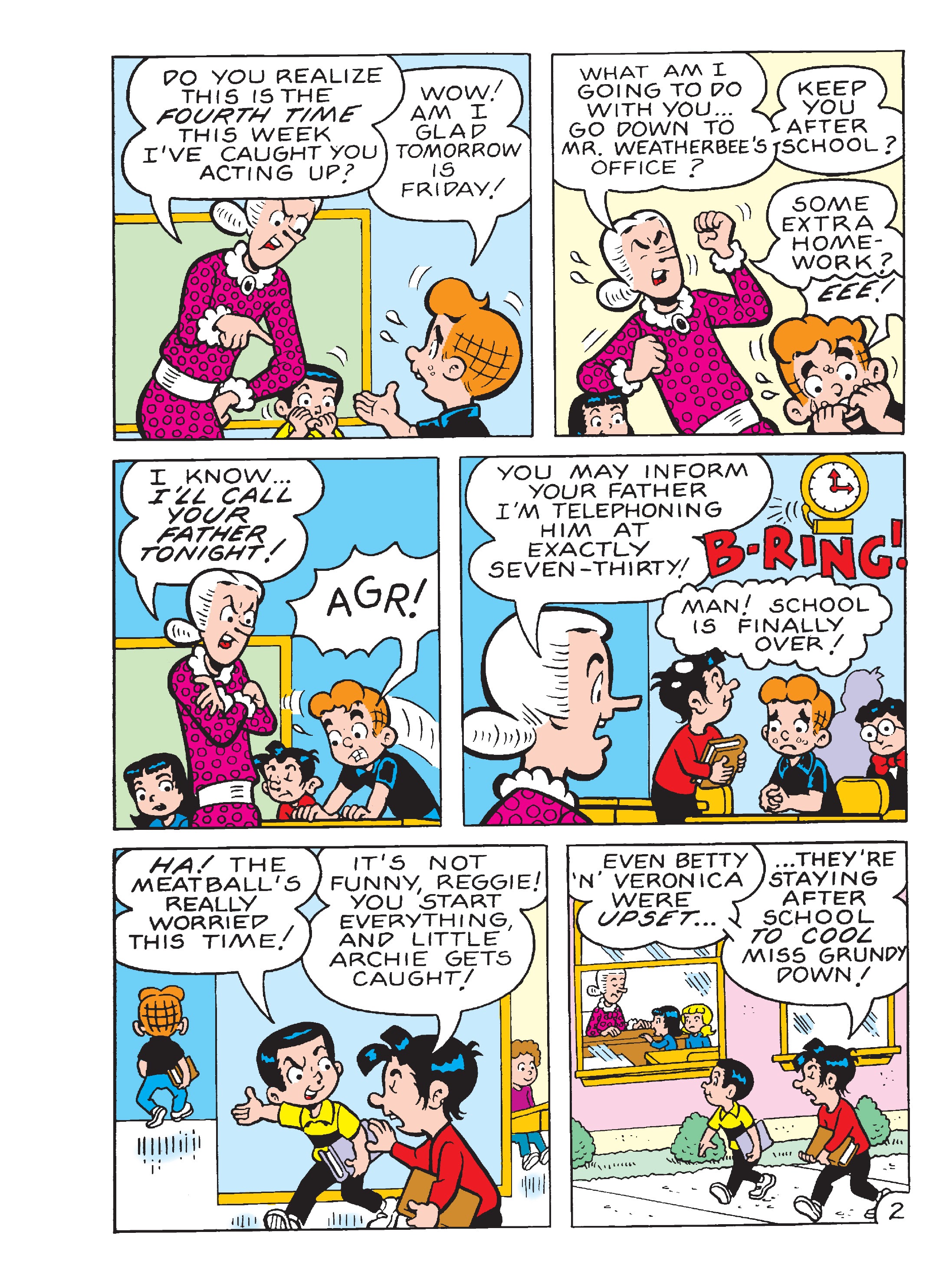 Read online Archie's Double Digest Magazine comic -  Issue #268 - 159