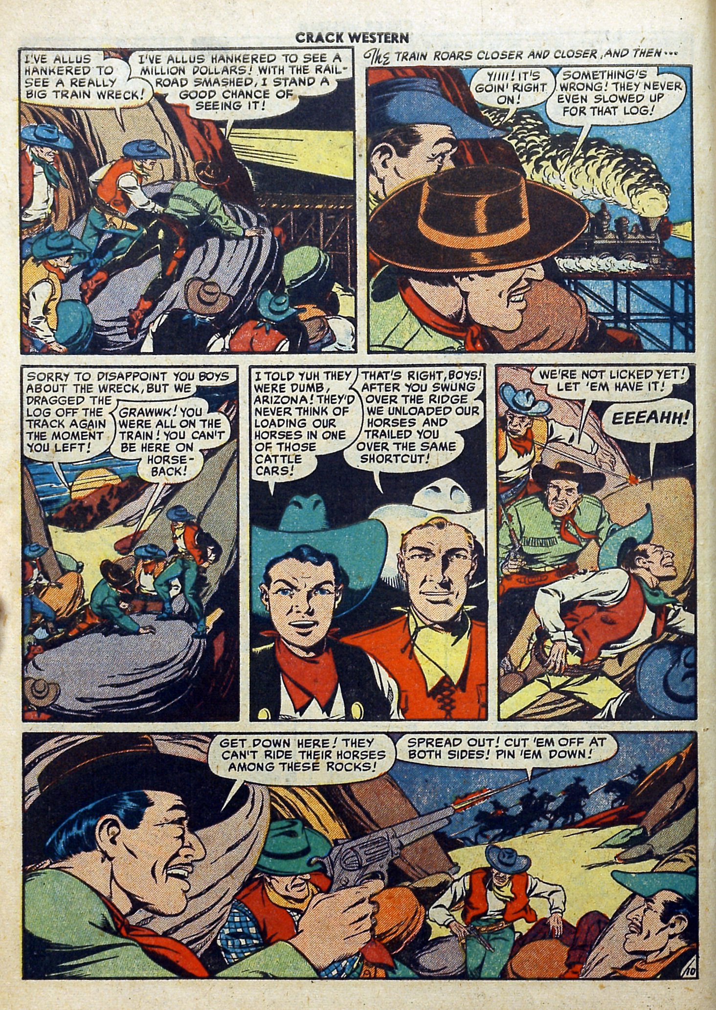 Read online Crack Western comic -  Issue #71 - 12