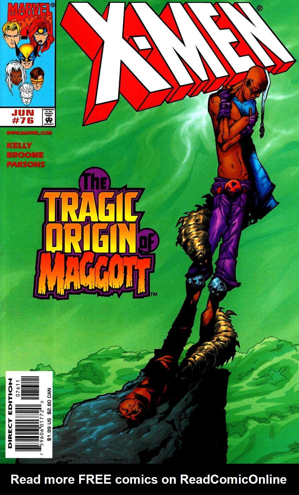 Read online X-Men (1991) comic -  Issue #76 - 1