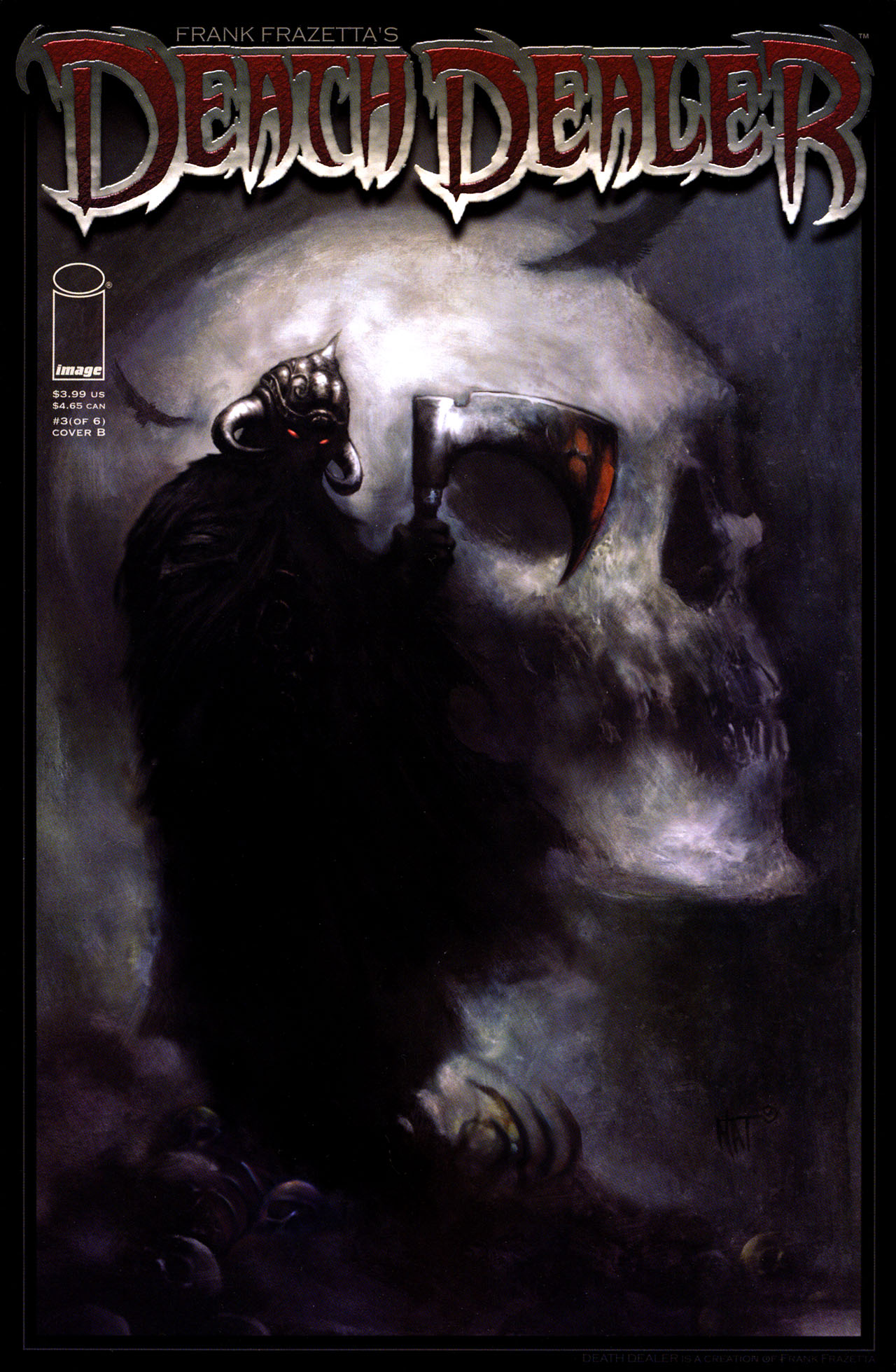 Read online Frank Frazetta's Death Dealer comic -  Issue #3 - 1