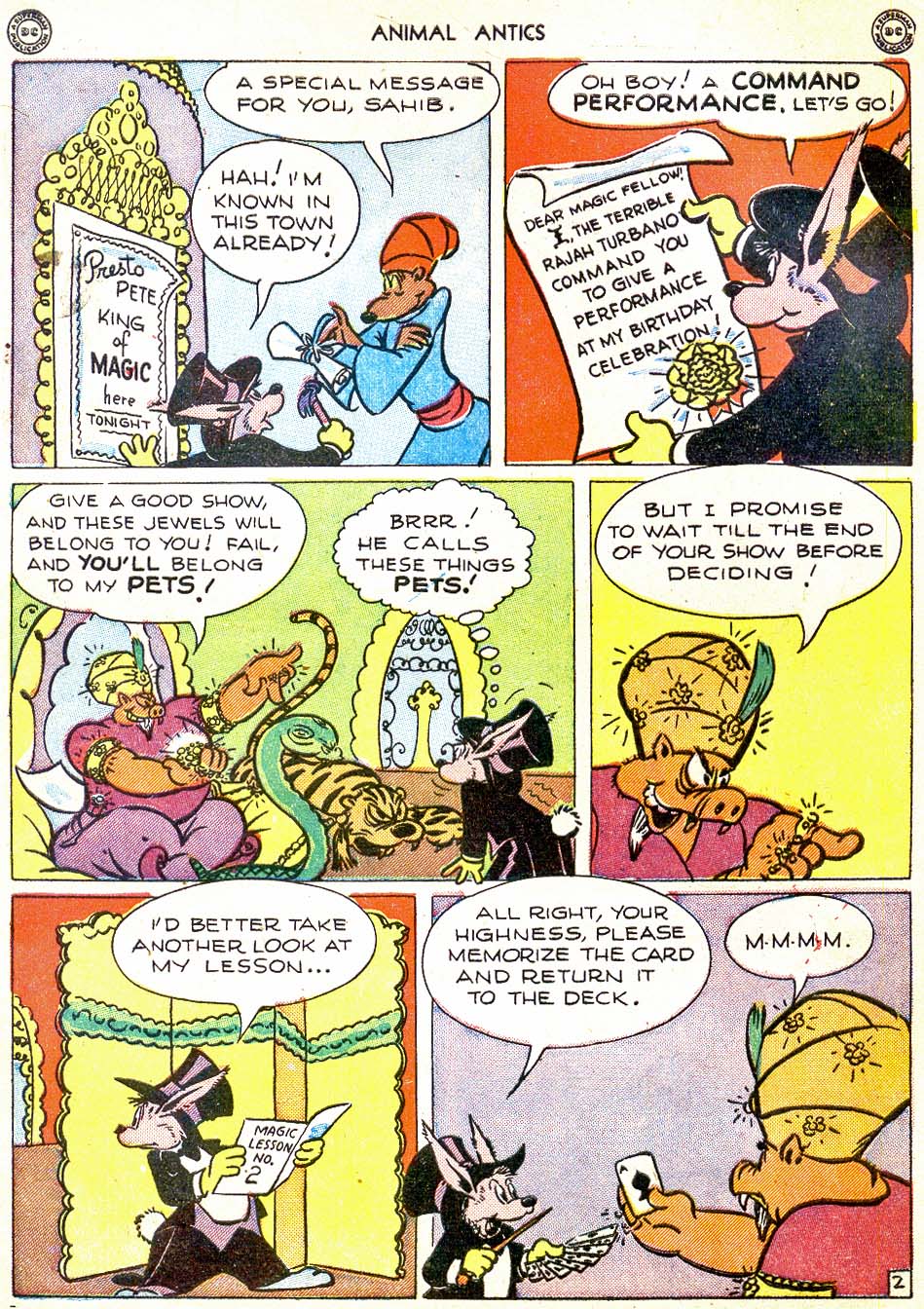 Read online Animal Antics comic -  Issue #2 - 4