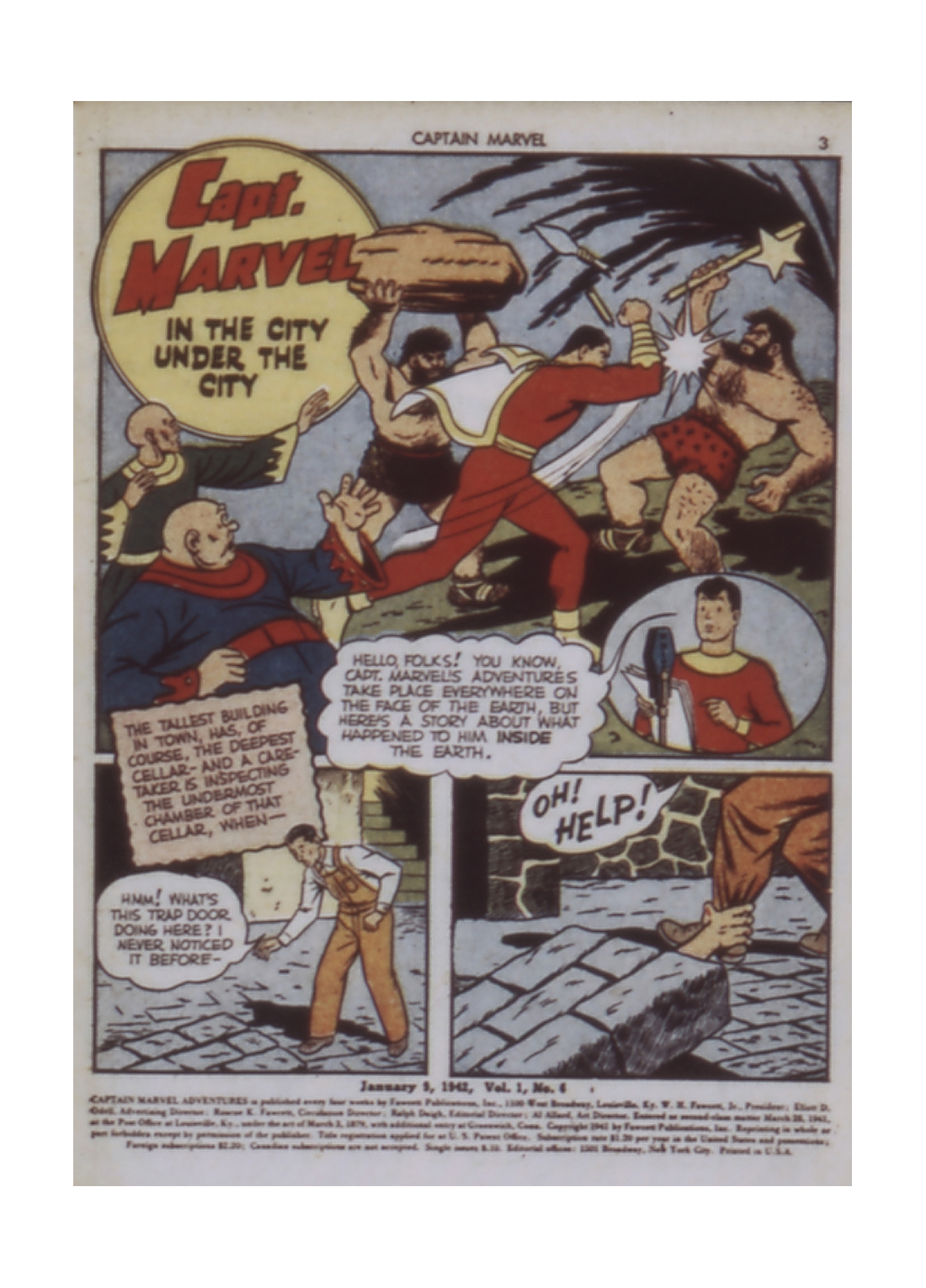 Read online Captain Marvel Adventures comic -  Issue #6 - 3