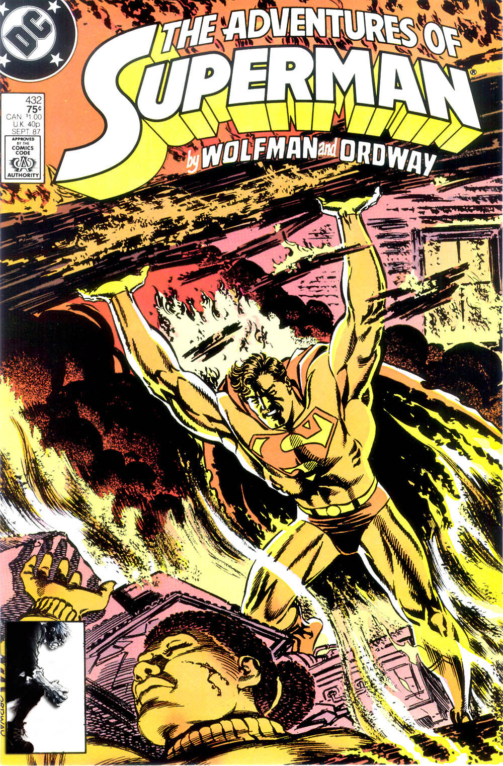 Read online Adventures of Superman (1987) comic -  Issue #432 - 1