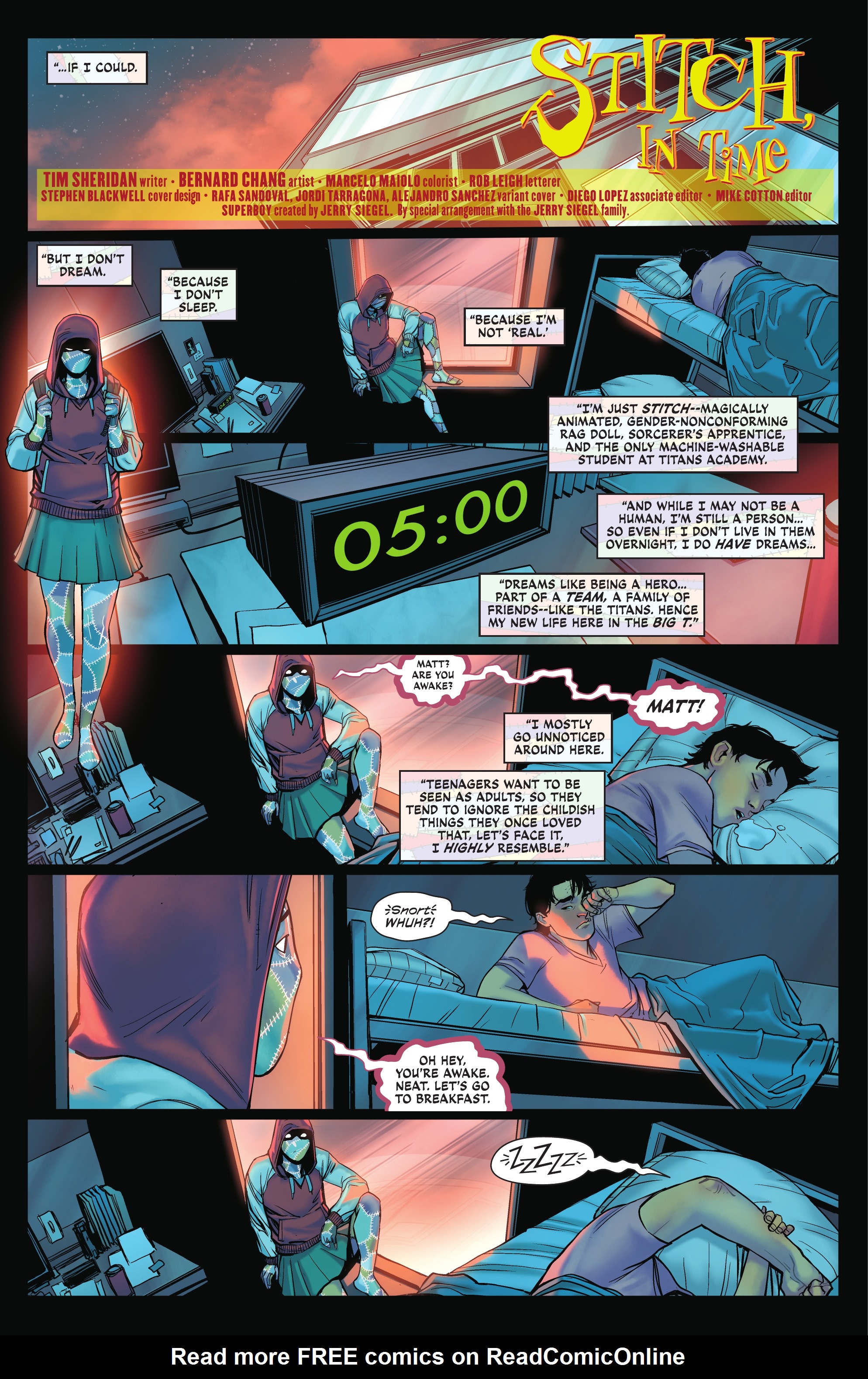 Read online Teen Titans Academy comic -  Issue # _Yearbook 2021 - 5