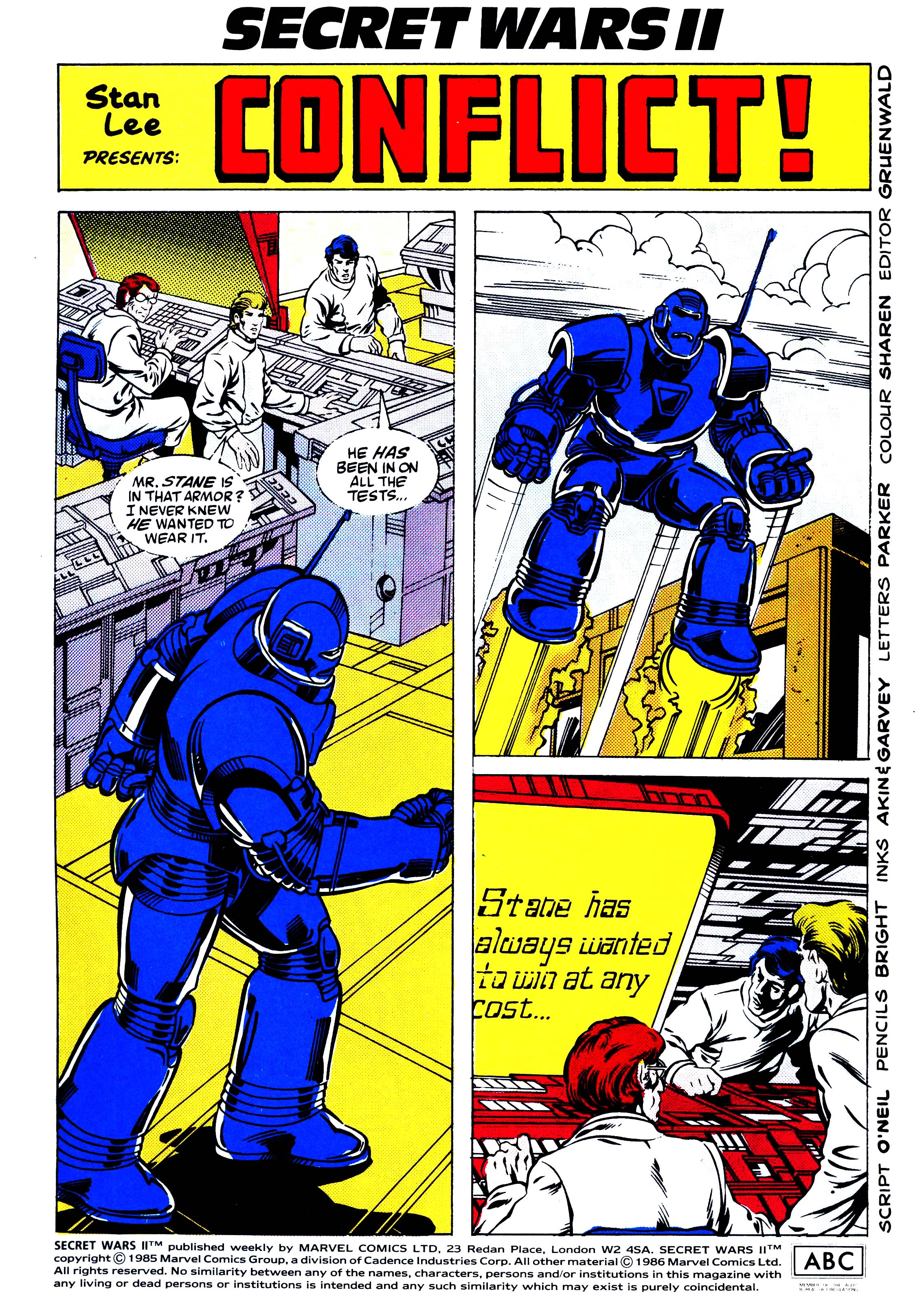 Read online Secret Wars (1985) comic -  Issue #53 - 3