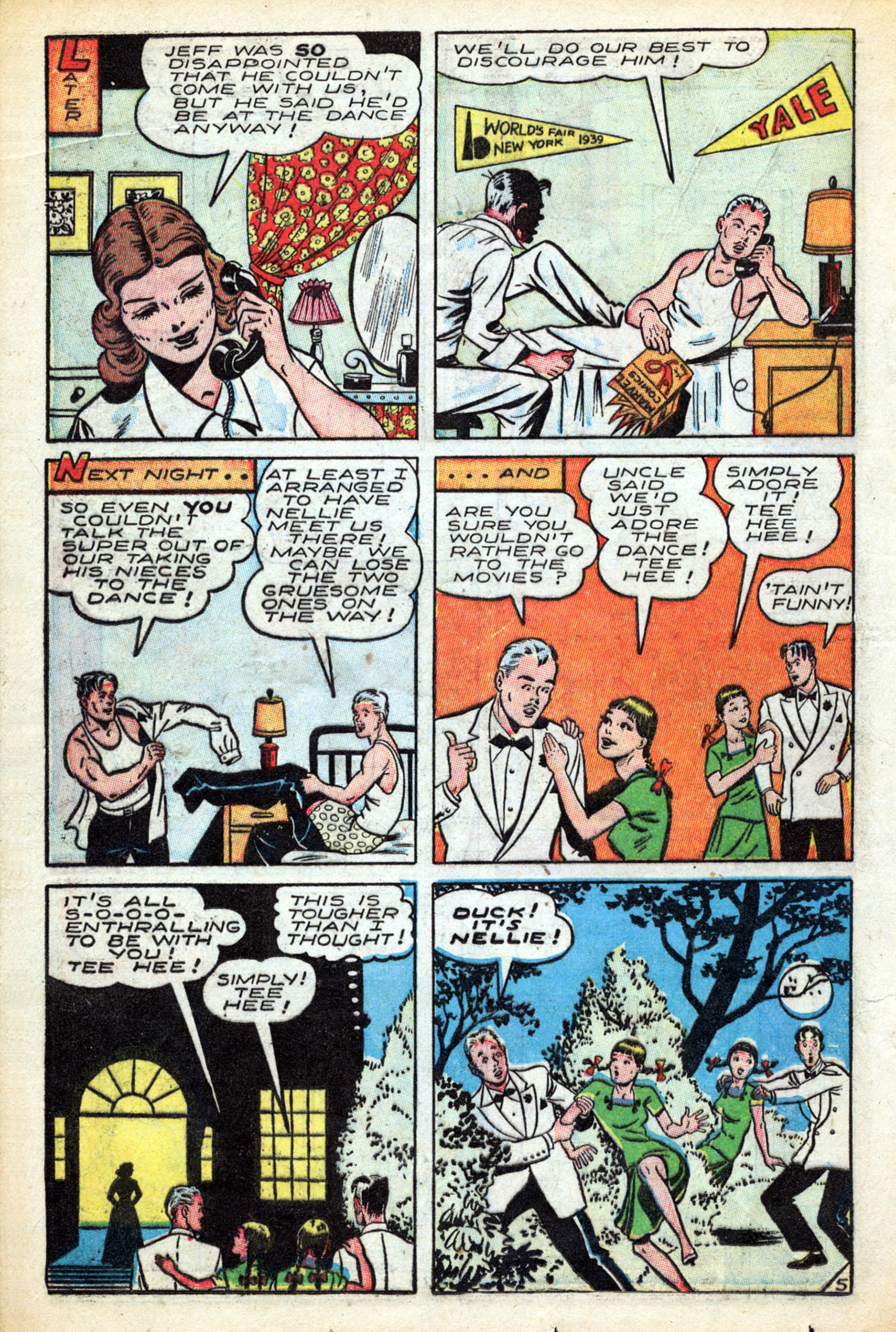 Read online Willie Comics (1946) comic -  Issue #5 - 29