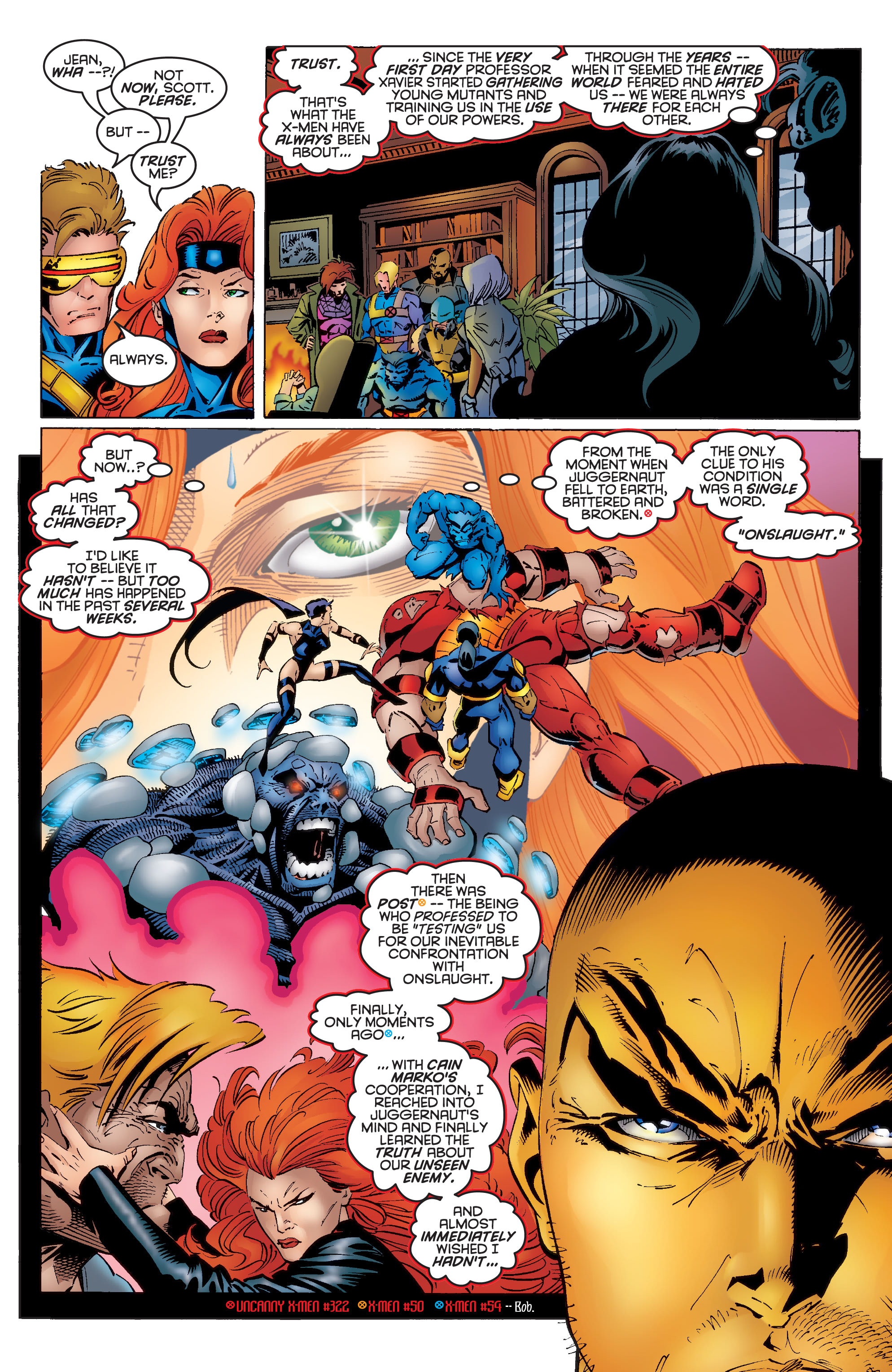 Read online X-Men Milestones: Onslaught comic -  Issue # TPB (Part 2) - 4