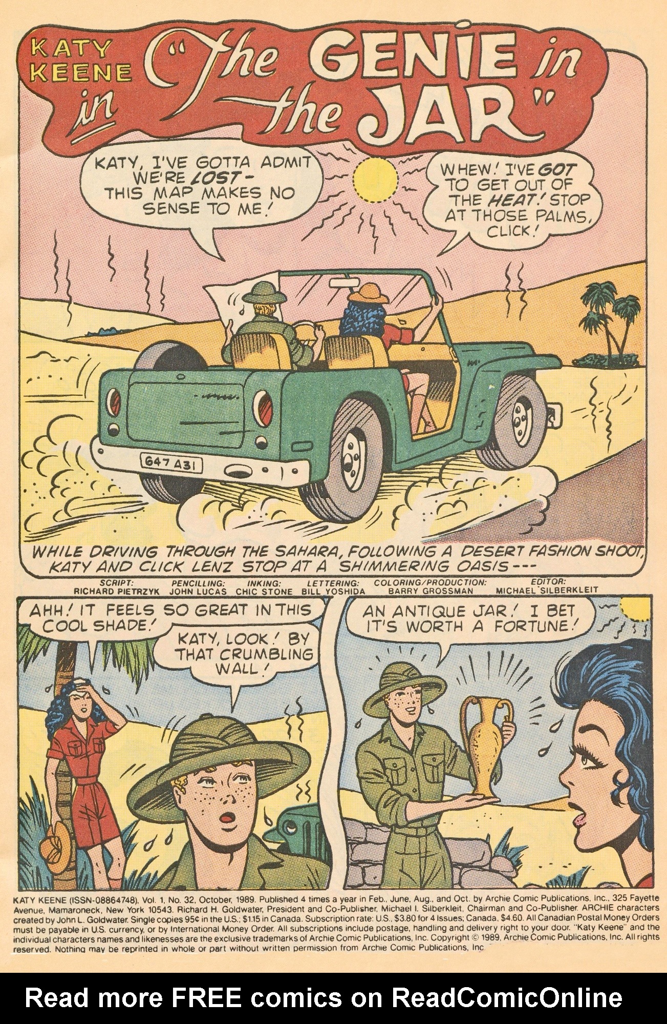 Read online Katy Keene (1983) comic -  Issue #32 - 3