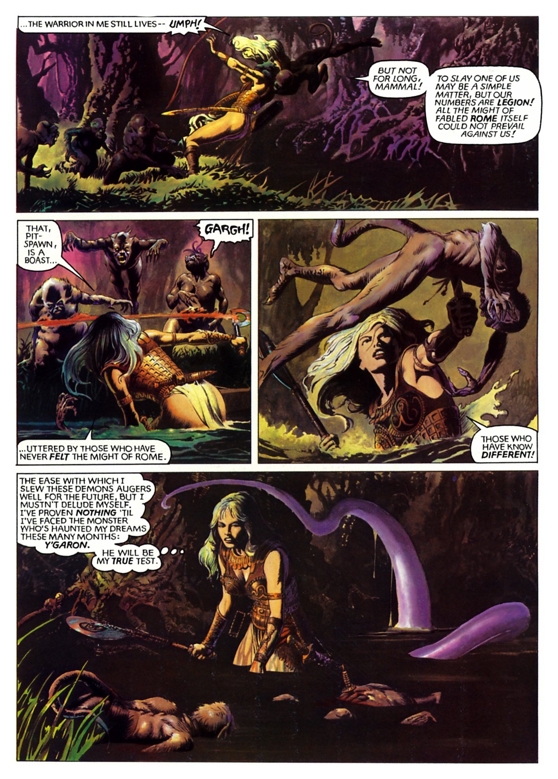 Read online Marvel Graphic Novel comic -  Issue #21 - Marada the She-Wolf - 33